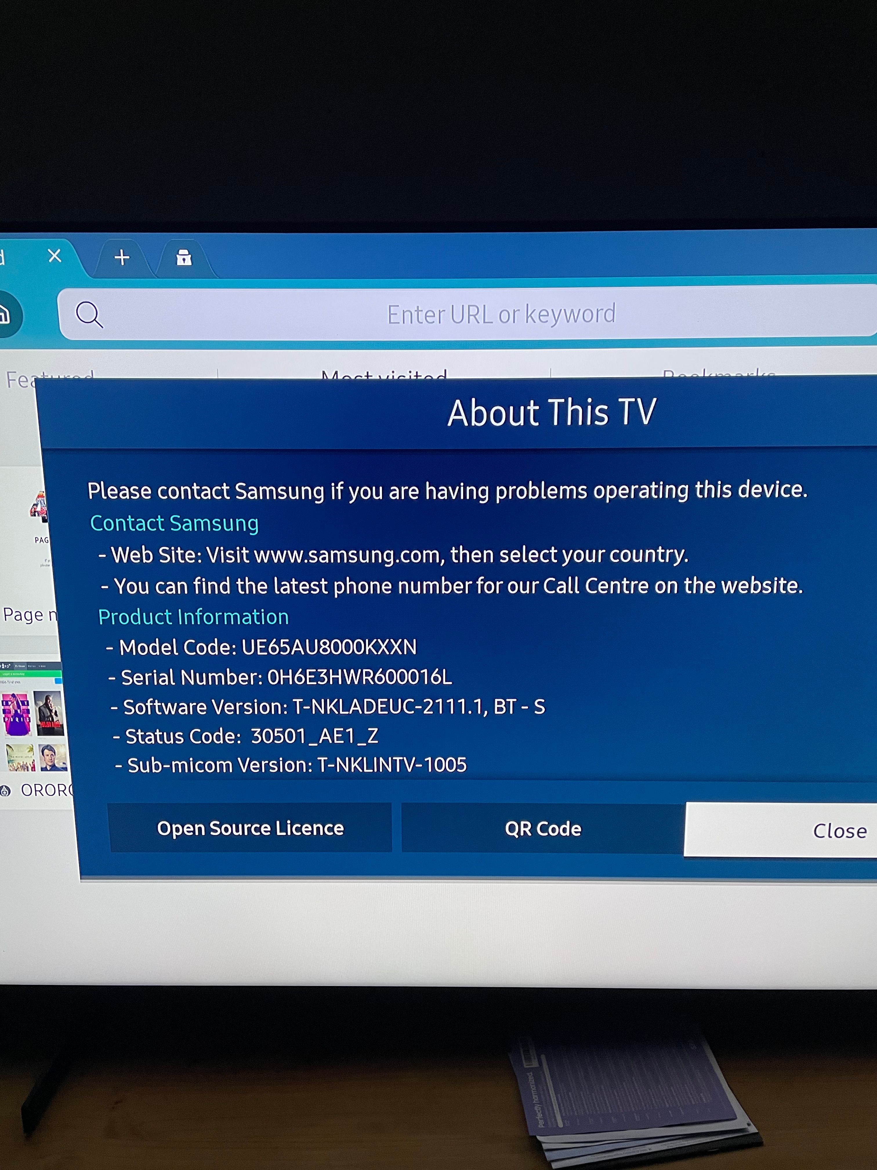 Opgelost wrong TV sent Samsung Community