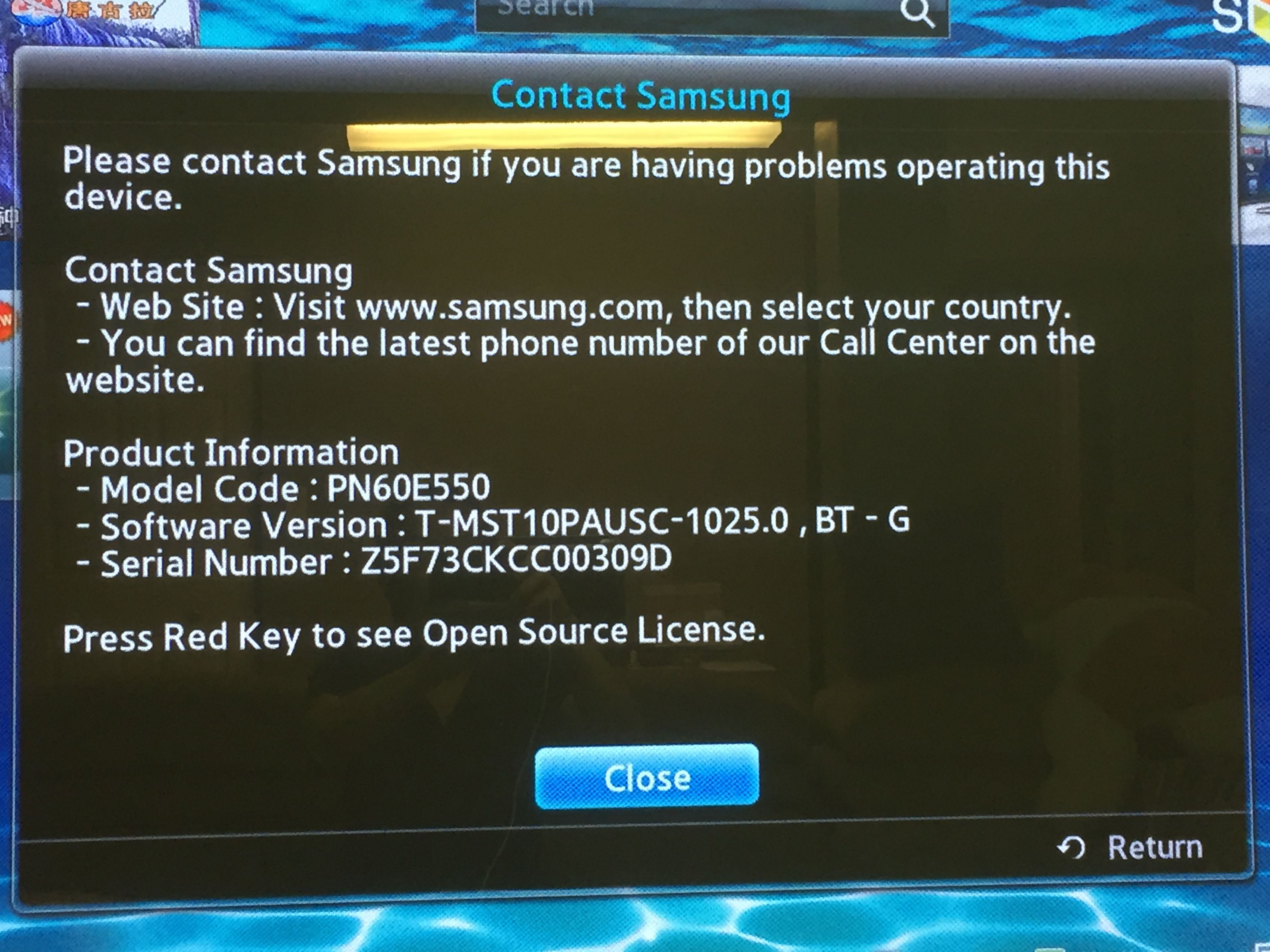 Solved My Smasung Tv Won T Connect To The Internet Error Exe 001 And Error Model Bind Tough The Network Status Is Fine Samsung Community