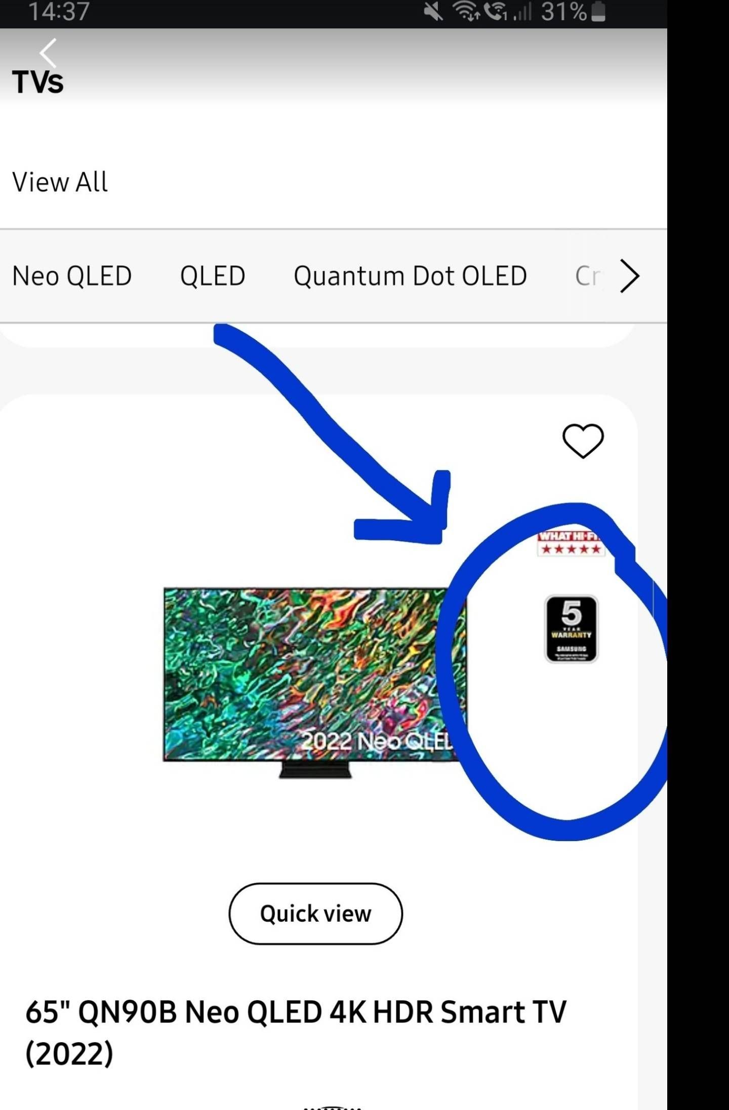 5 year warranty Samsung Community