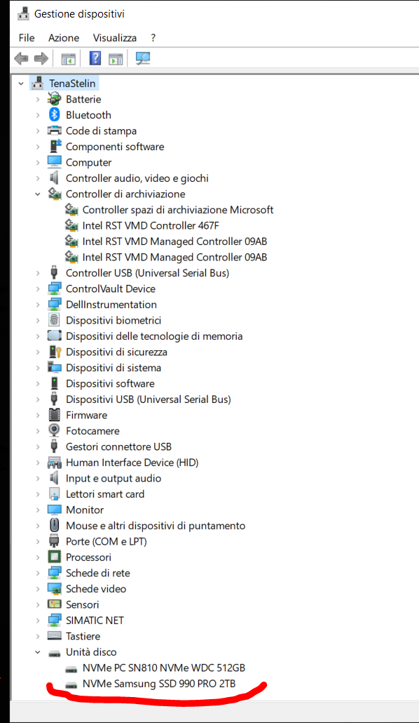 Samsung hot sale nvme driver