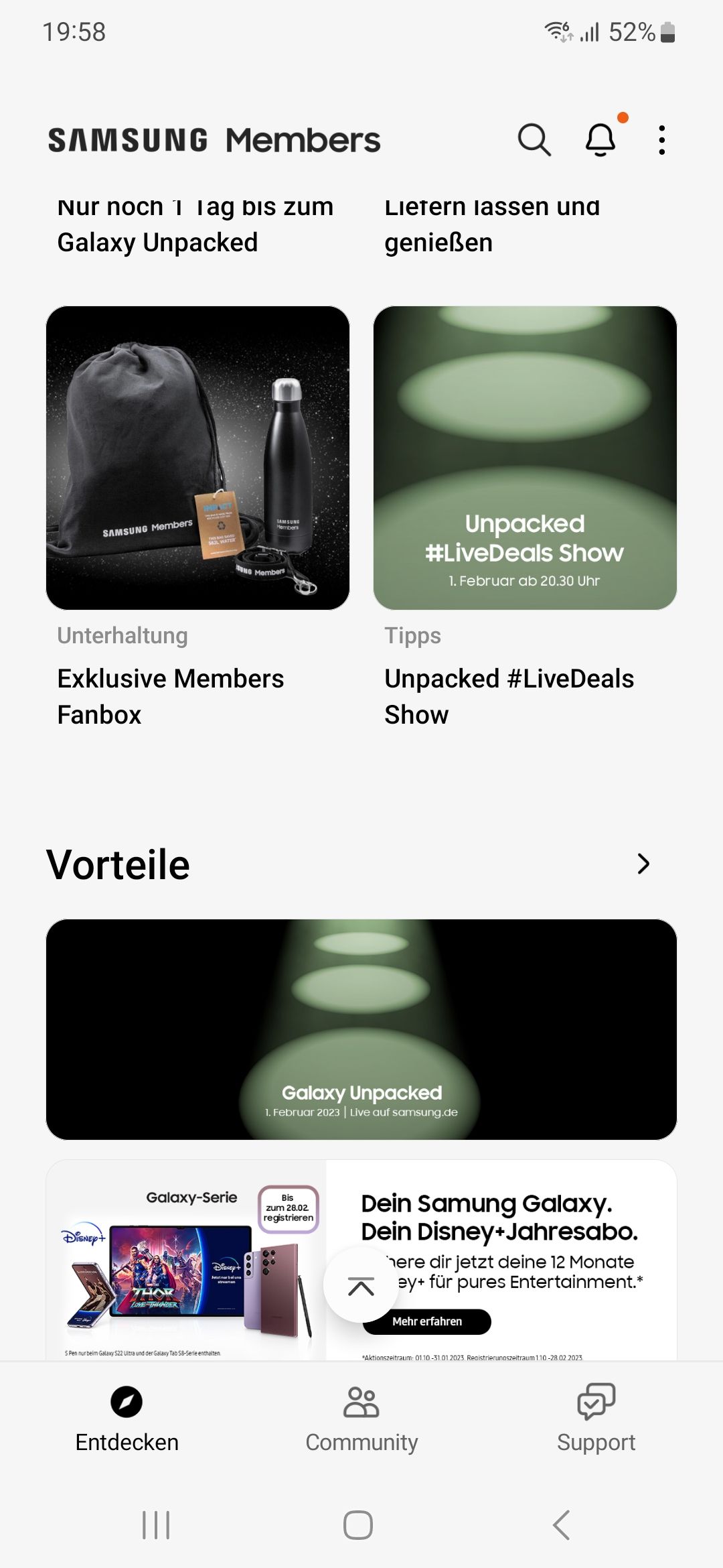 Disney plus Samsung Community