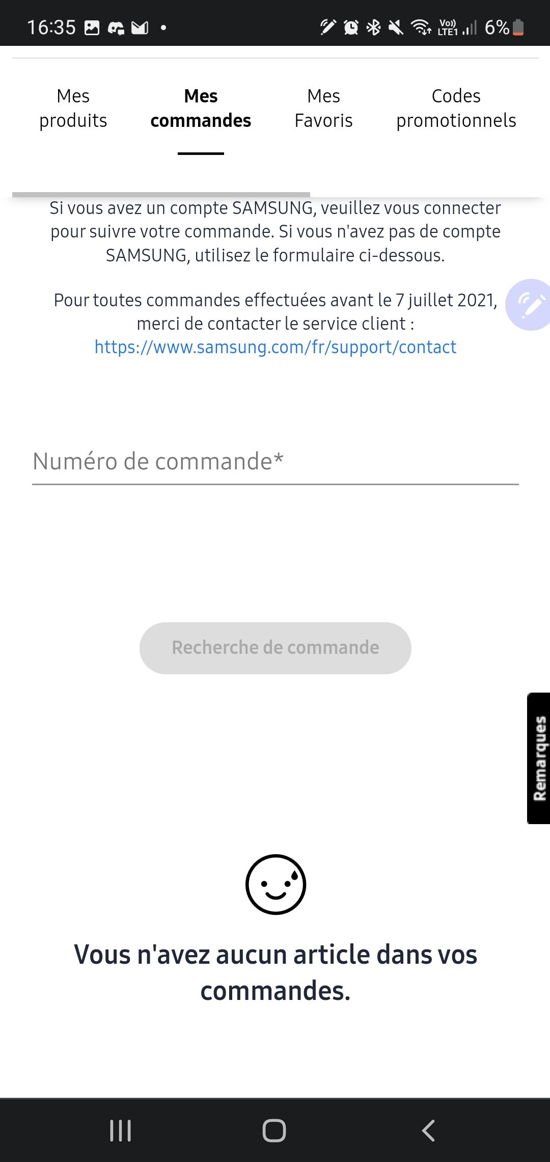 Résolu : Commande S23 Ultra [RÉSOLU] - Samsung Community