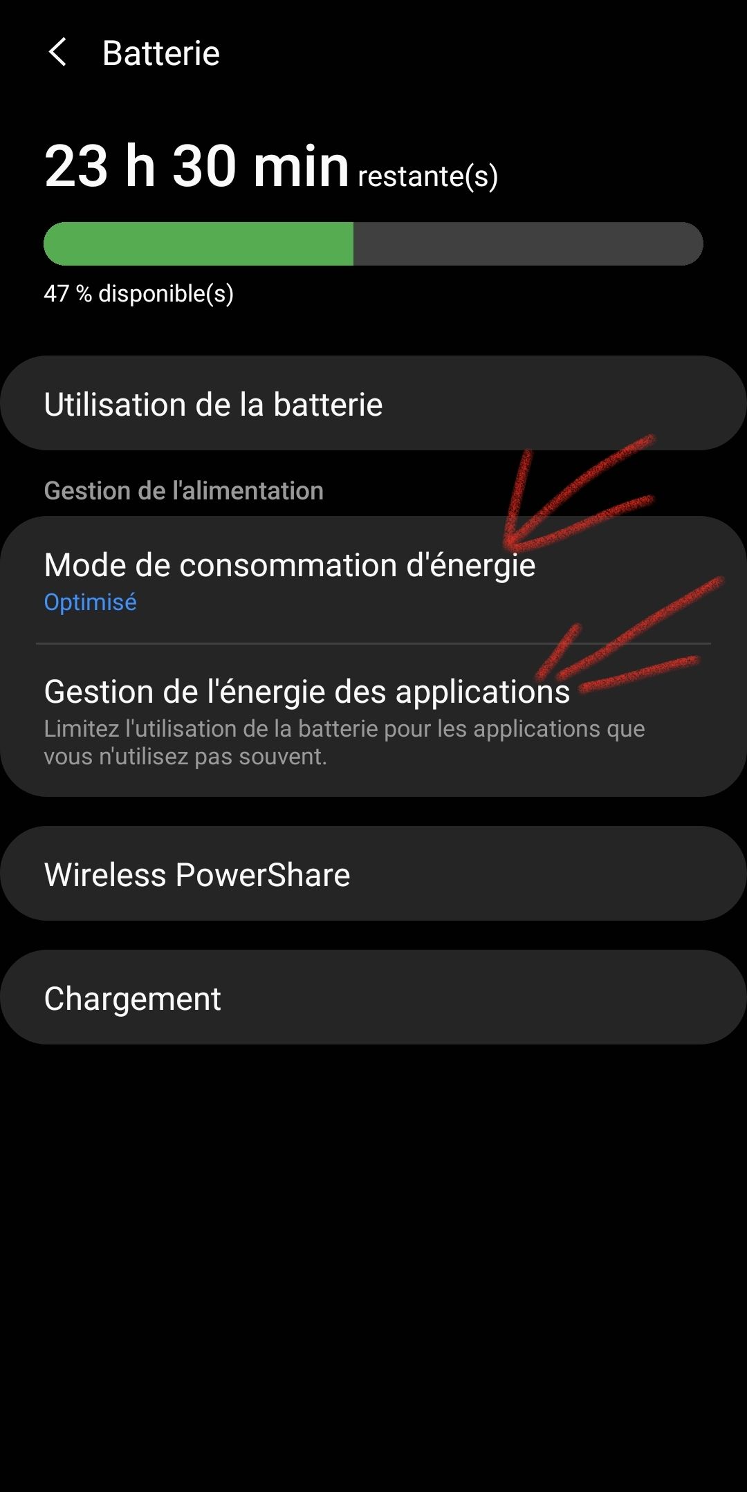Résolu : Décharge inhabituelle de batterie la nuit - Samsung Community