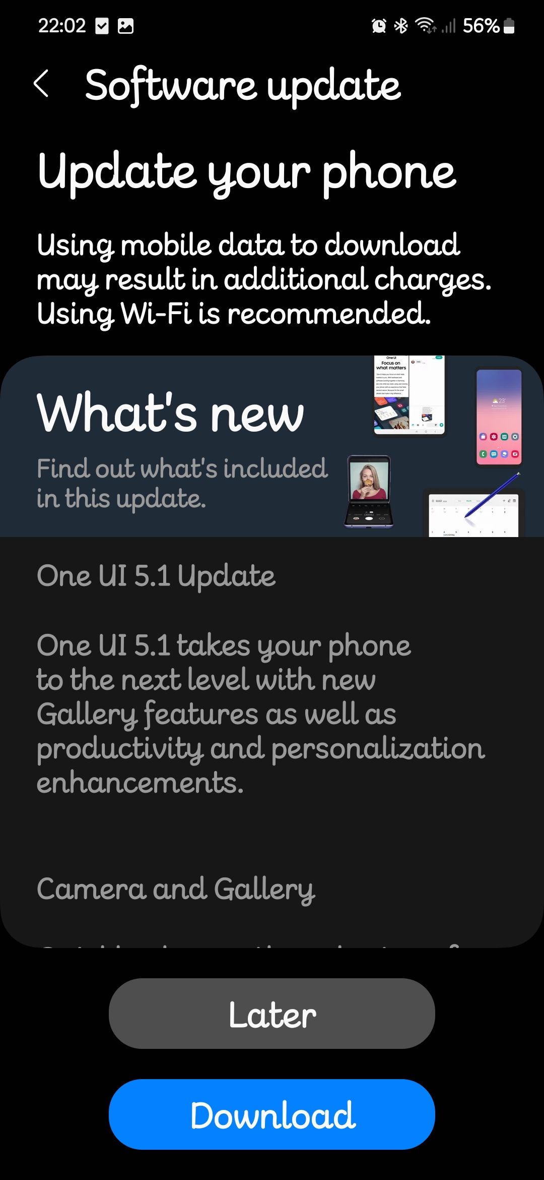 One UI 5.1 S22 Update - Samsung Community