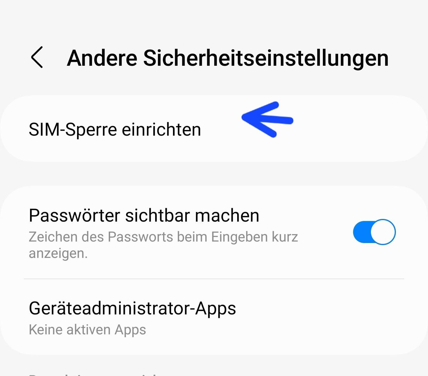 Gelöst S23+ PIN Abfrage der SIMKarte deaktivieren Samsung Community