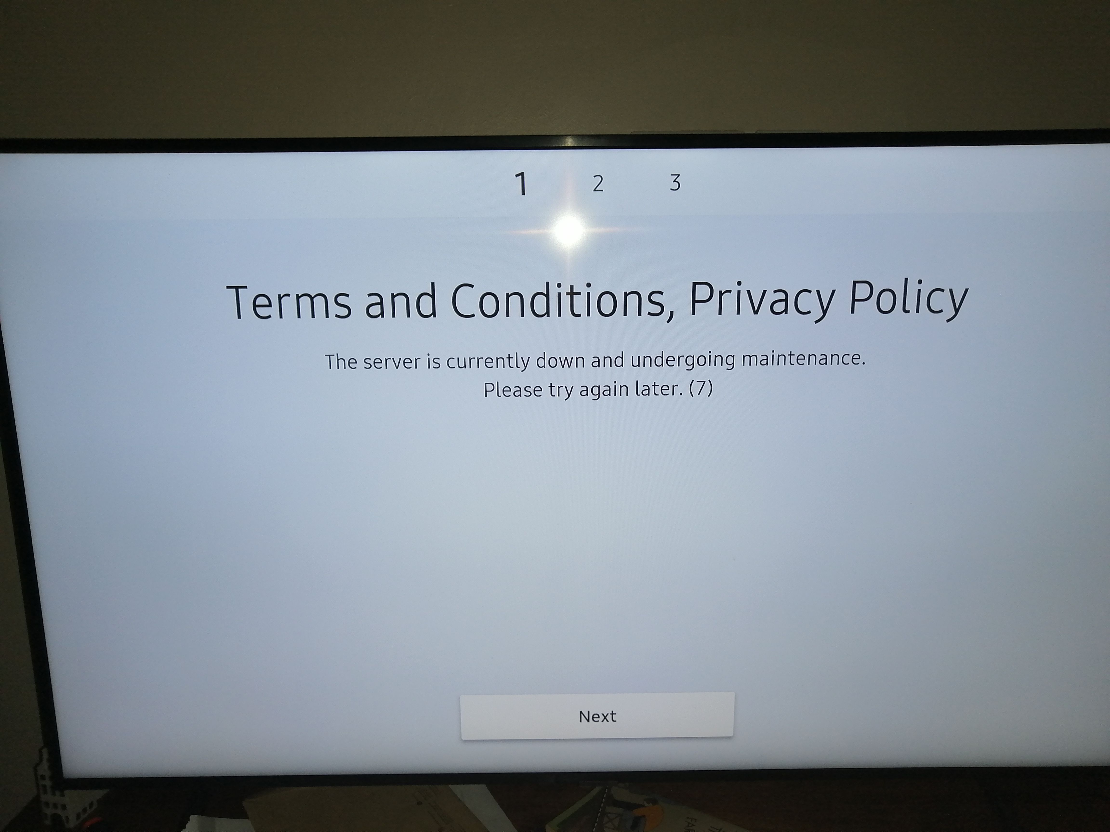 Unable to sign Smarthub terms and conditions - Samsung Community