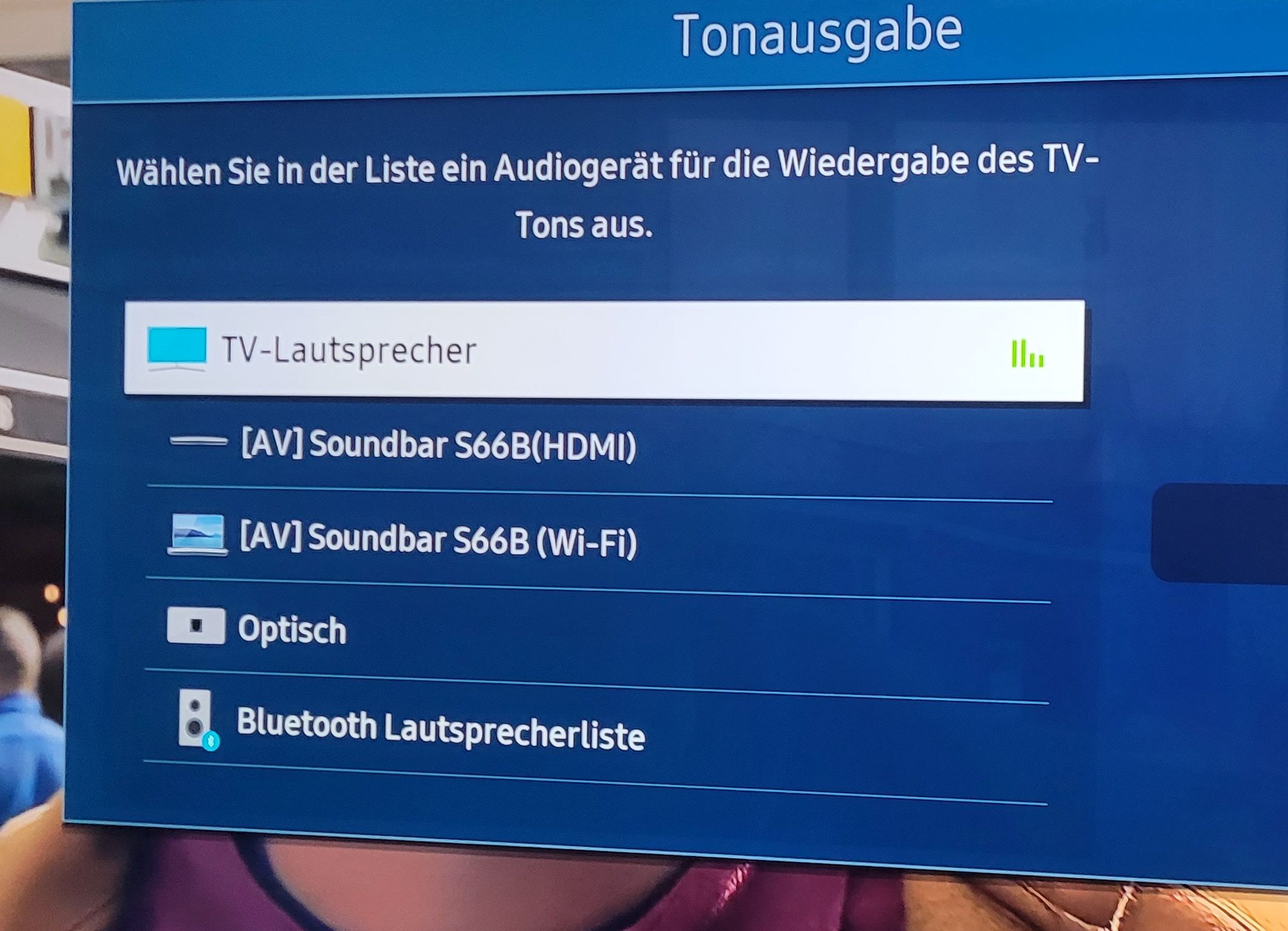 Gelöst: Fehlermeldung "Die Drahtlosbandbreite ihres TV Gerätes stimmt nicht  mit der der WLAN Lautsprecher überein." - Samsung Community