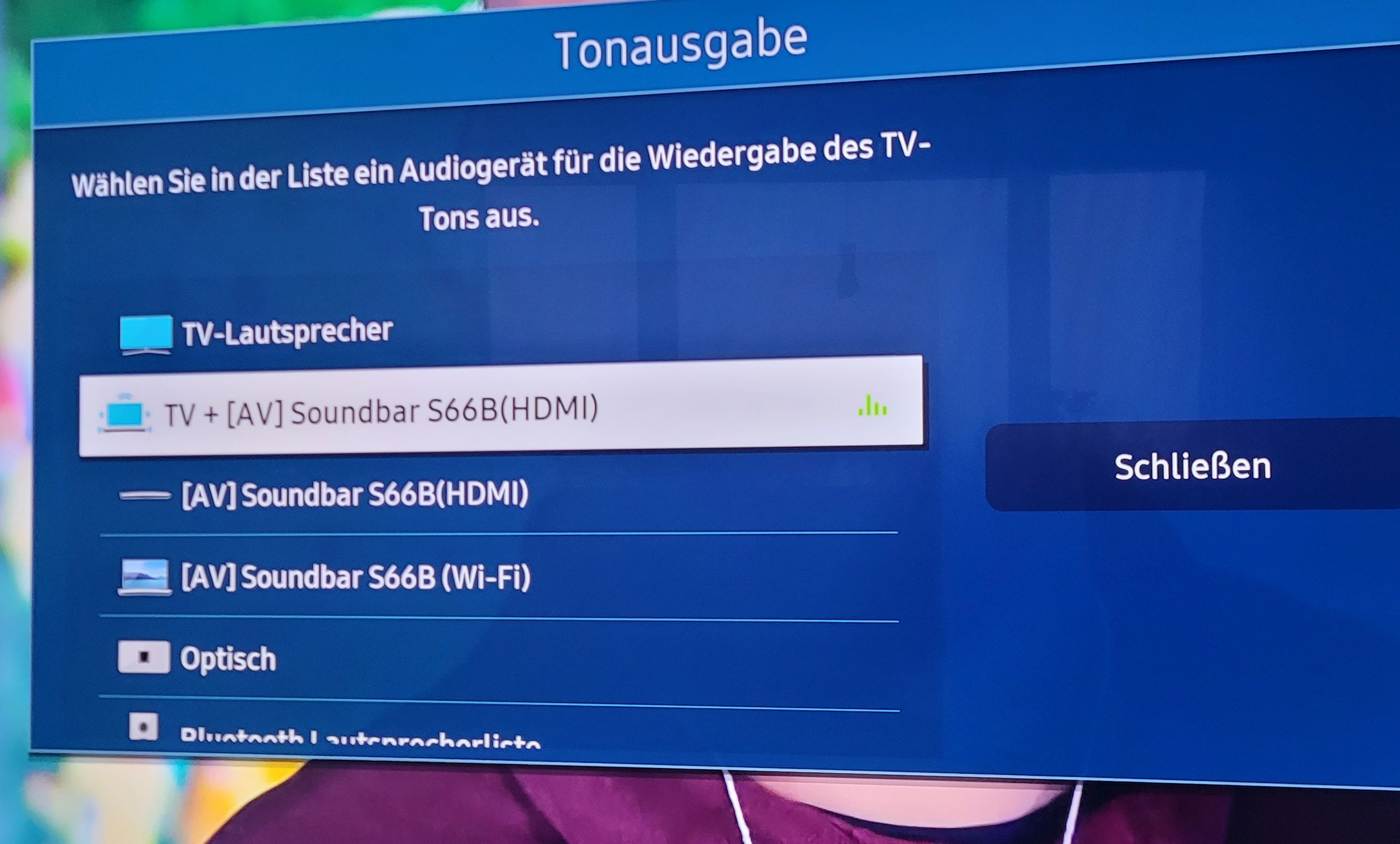 Gelöst: Fehlermeldung "Die Drahtlosbandbreite ihres TV Gerätes stimmt nicht  mit der der WLAN Lautsprecher überein." - Samsung Community