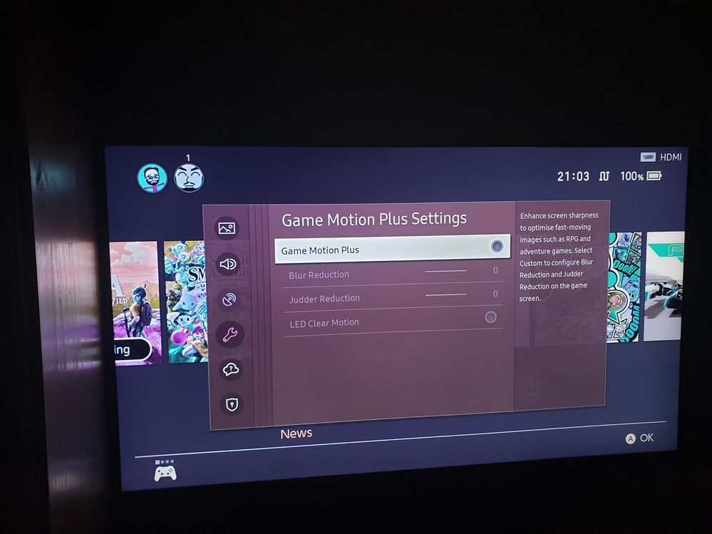 Incorrect Colors on Q80T when game motion plus is turned off - Page 3 -  Samsung Community