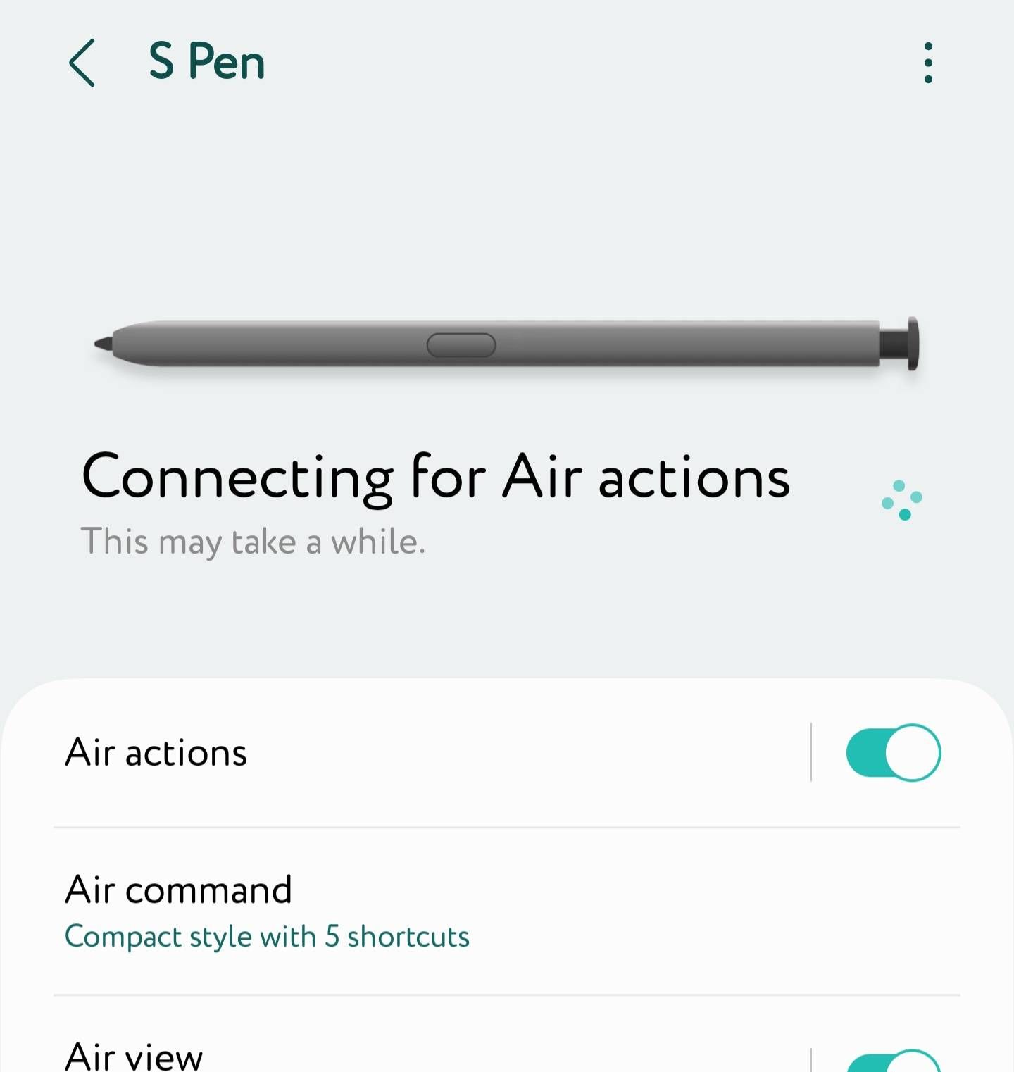 S Pen not connecting for Air Actions - Page 2 - Samsung Community