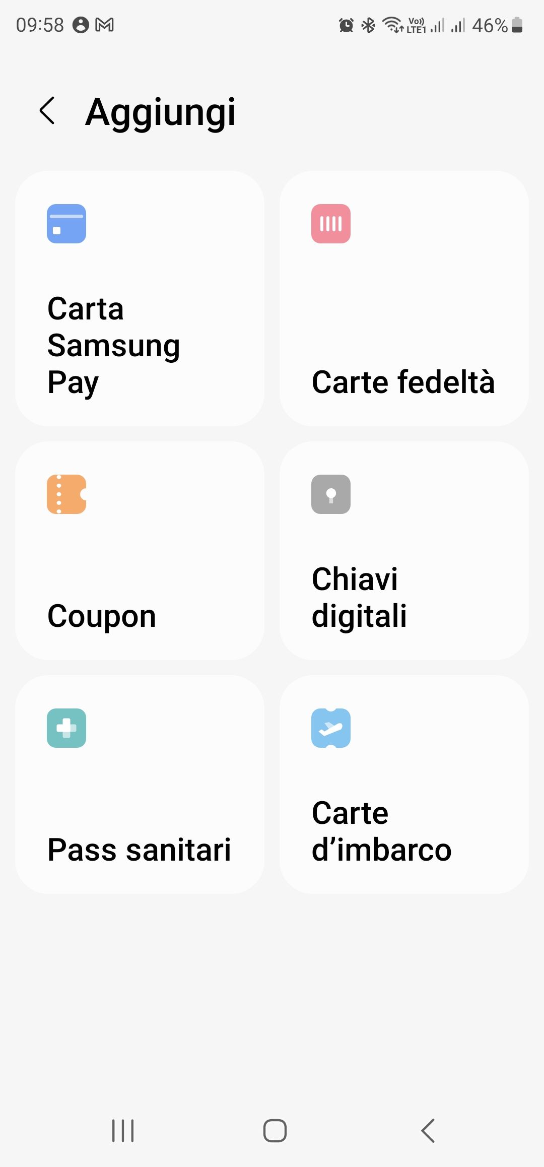 Samsung Wallet - Inserimento carte di credito - Samsung Community