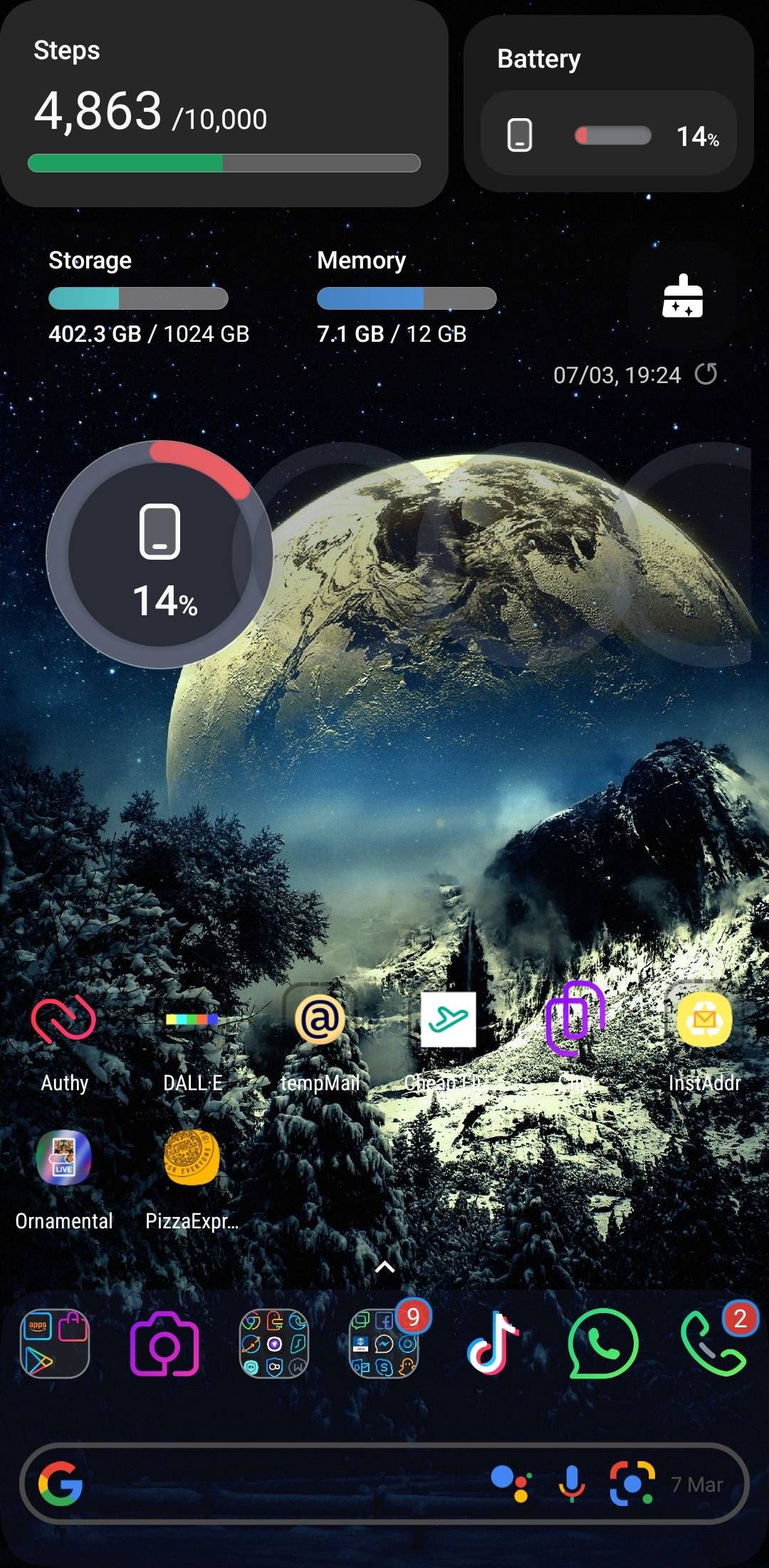 New Battery Widgets Are Not Working with Nova Launcher Samsung Community
