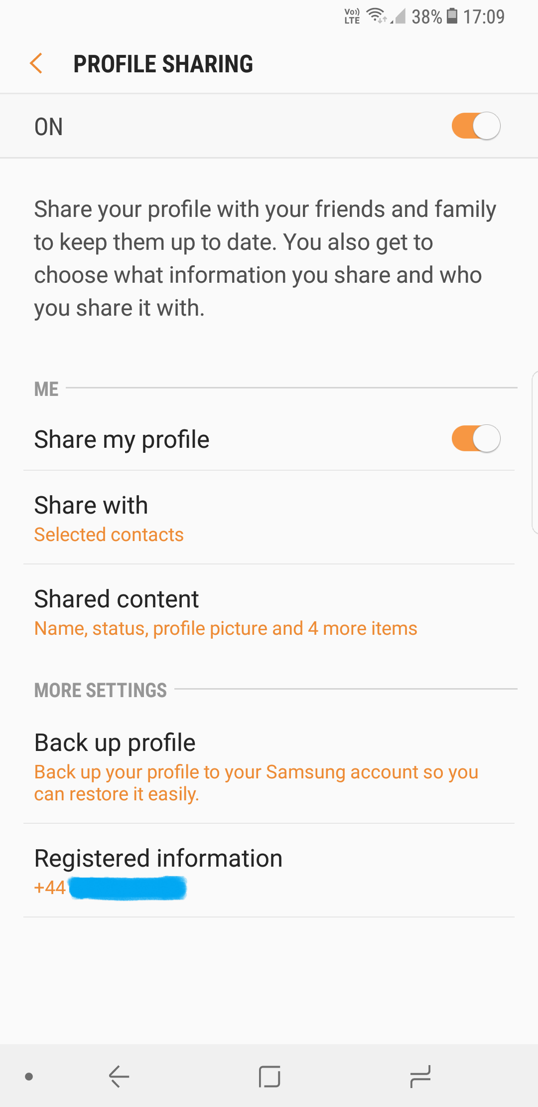 Profile sharing on Samsung phones - Samsung Community