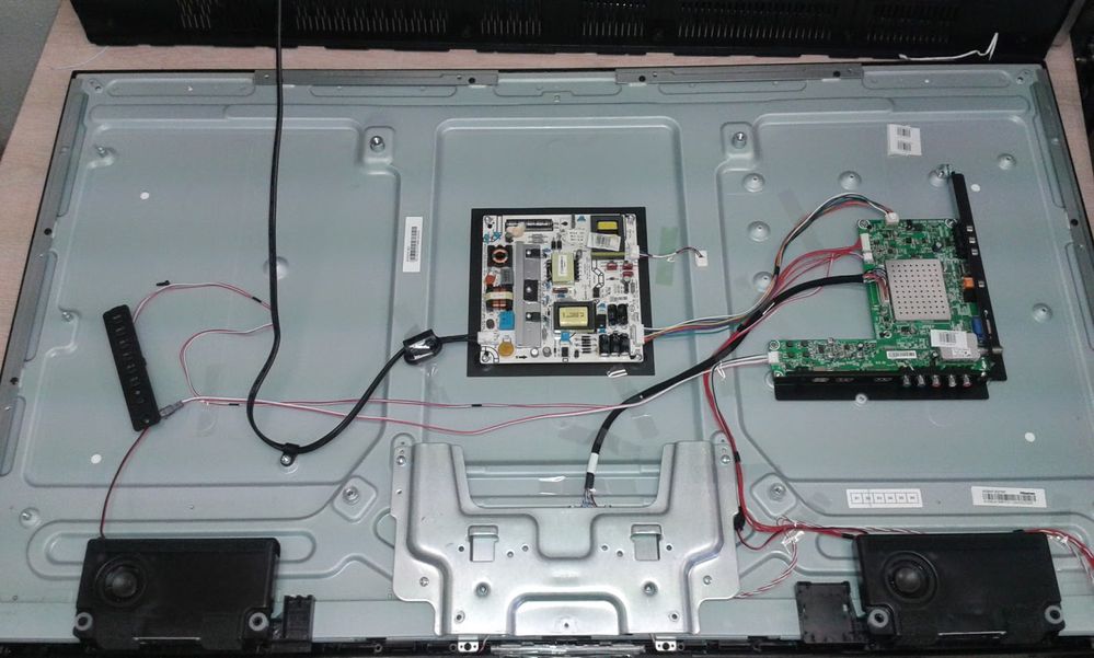 Inside a HiSense TV, one chip solution from third party company