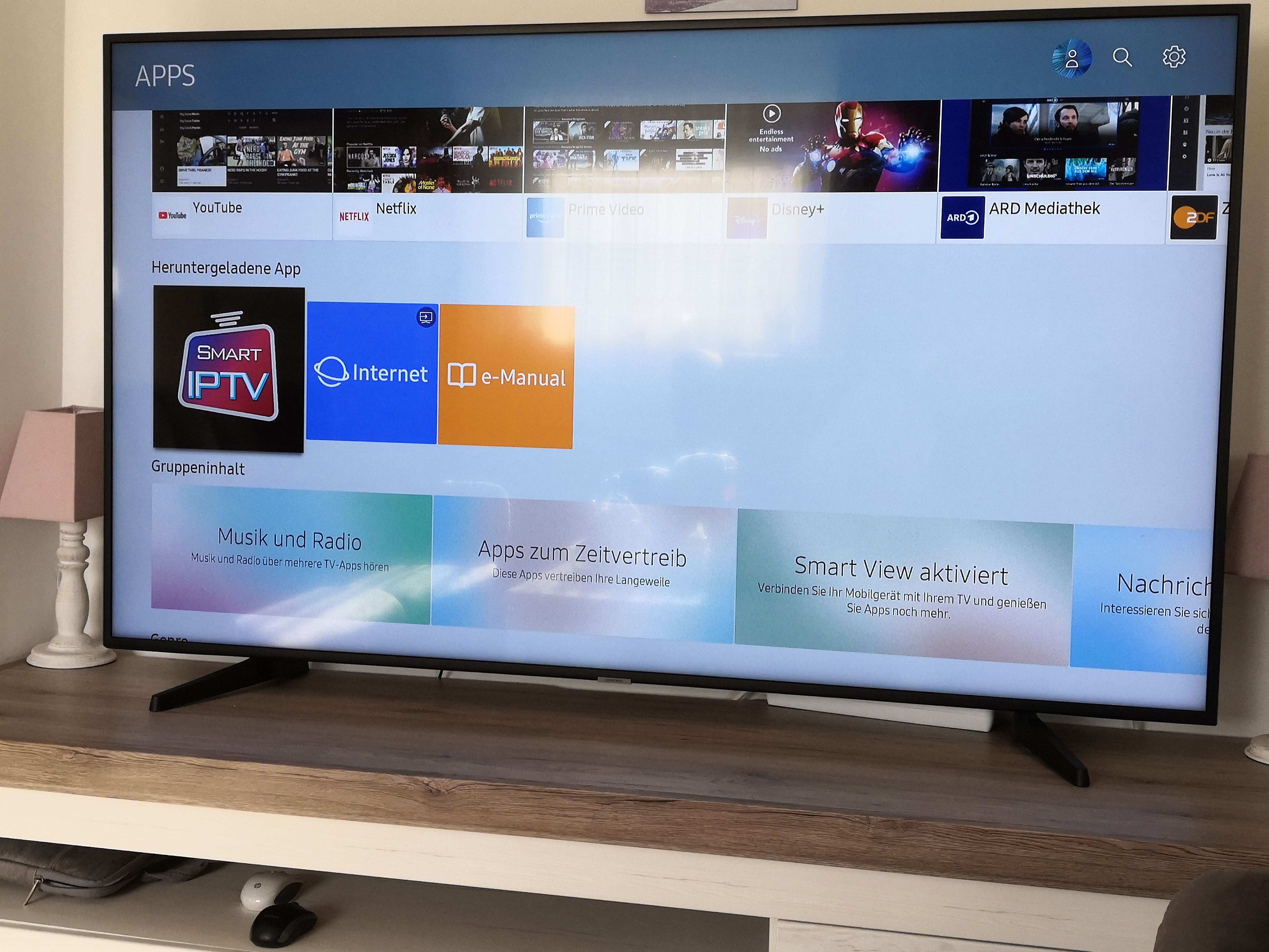 Gelöst: Smart ip TV ist auf neuem Samsung TV nicht verfügbar - Samsung  Community