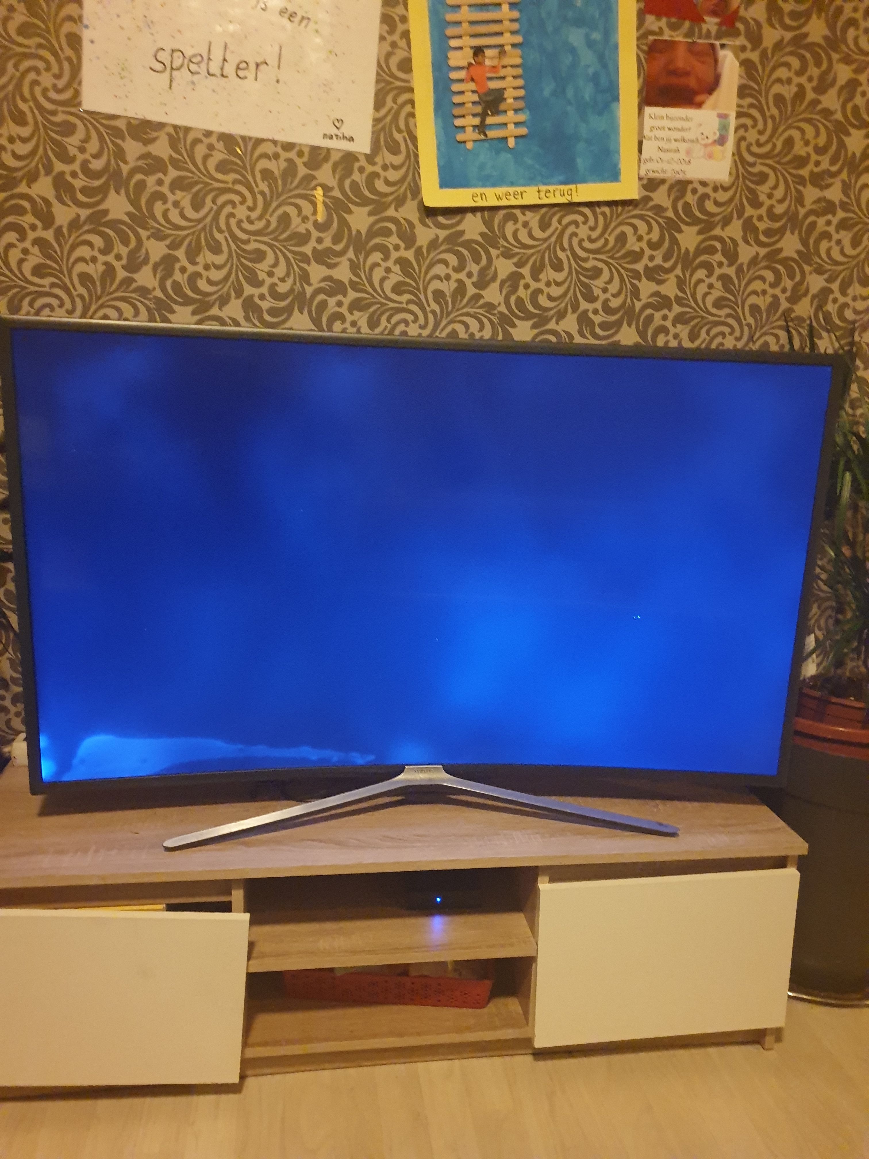 Samsung curve tv zwart beeld Samsung Community
