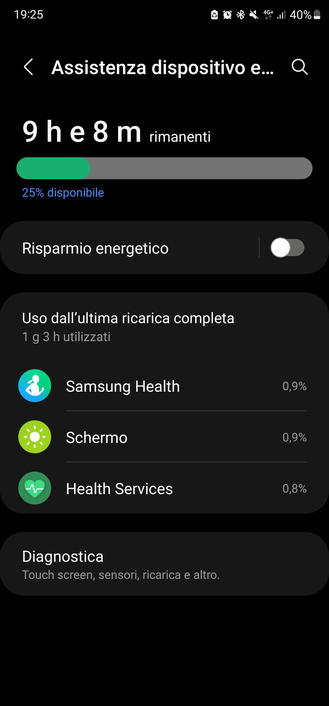 Samsung galaxy watch 5 durata batteria Samsung Community