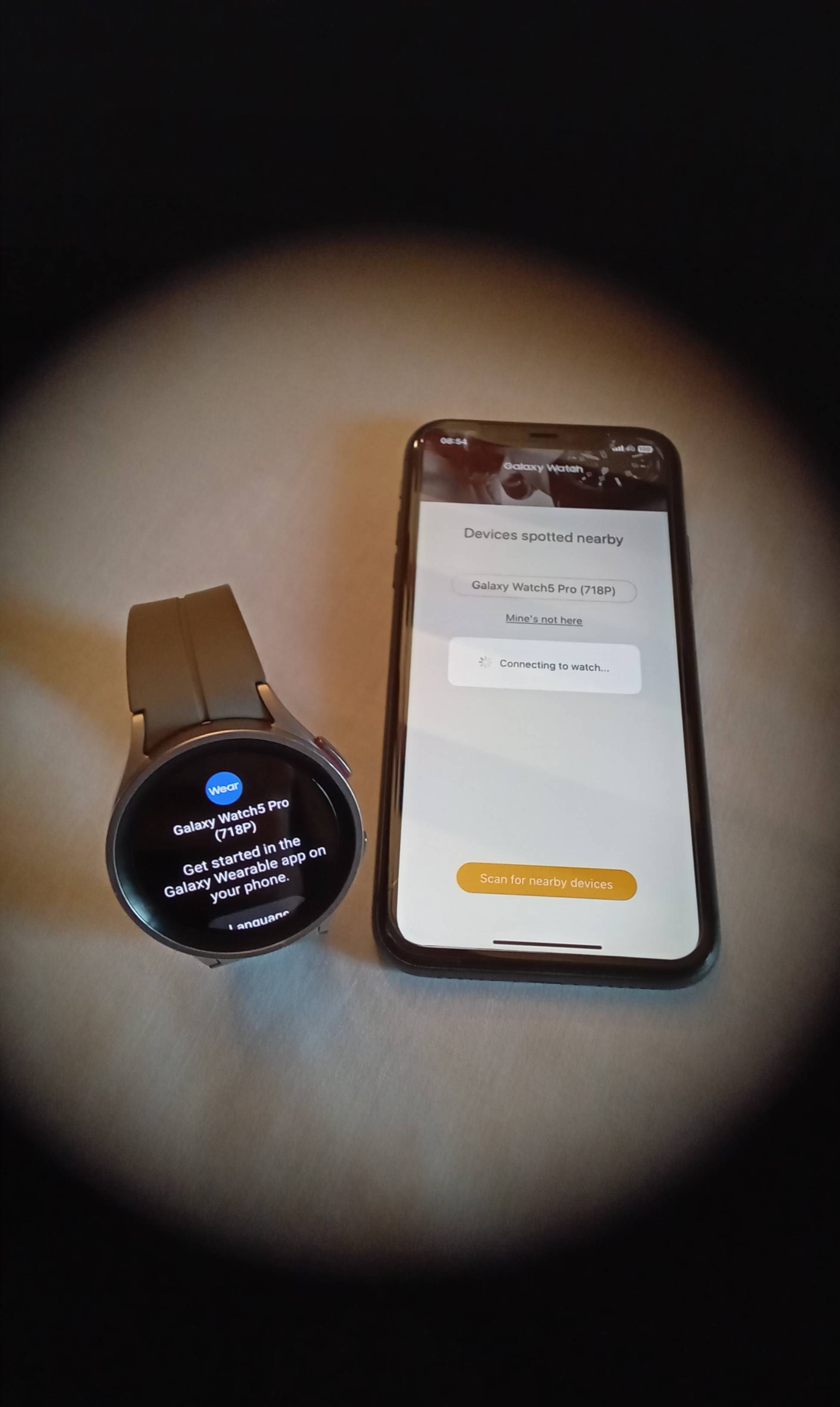 Can't connect using Samsung Watch App on iPhone 11 - Samsung Community