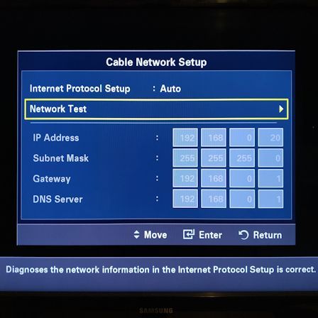 Cable Network  Setup