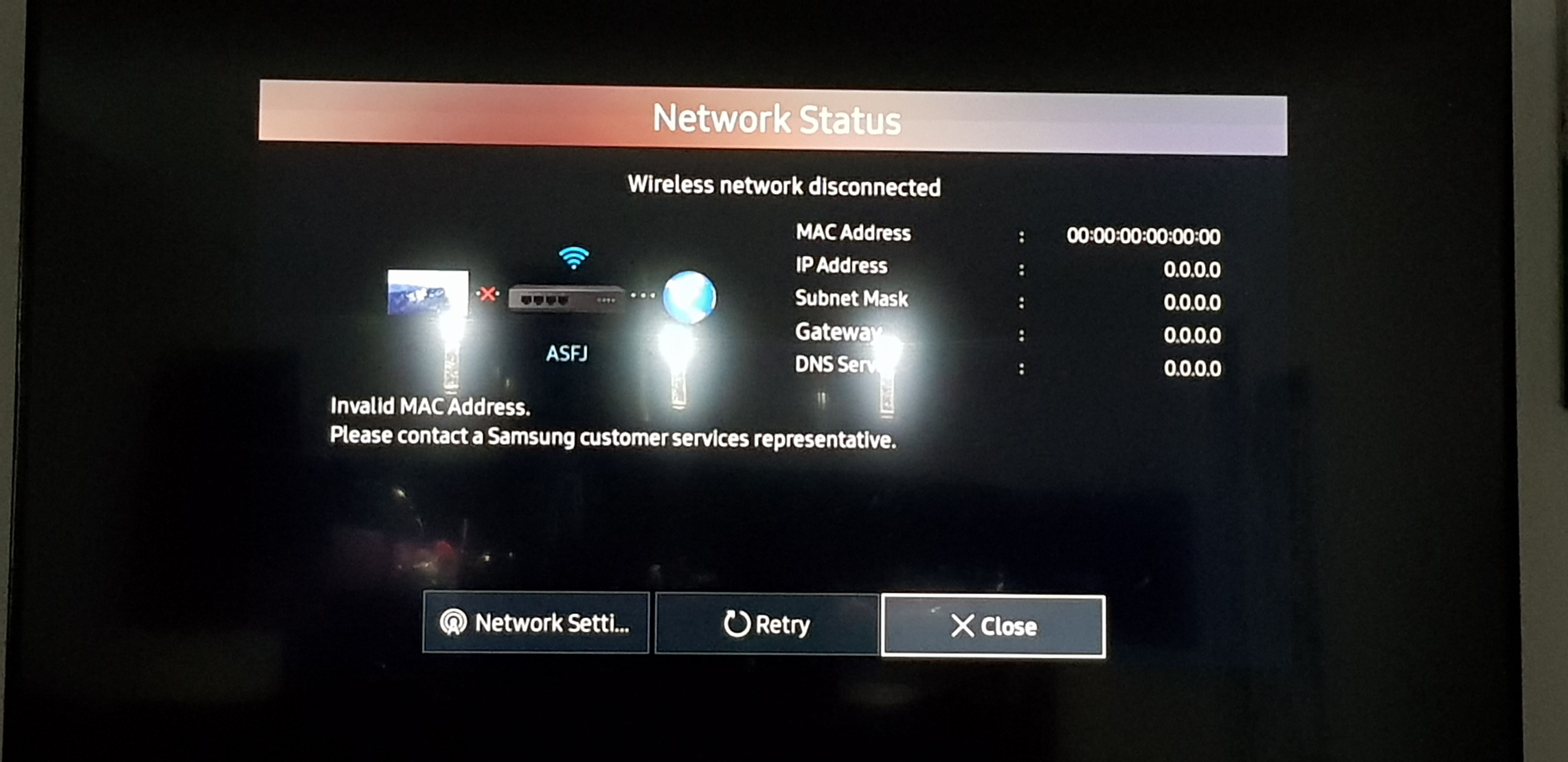 Smart TV (UE65NU8000) keeps dropping wifi - Page 2 - Samsung Community