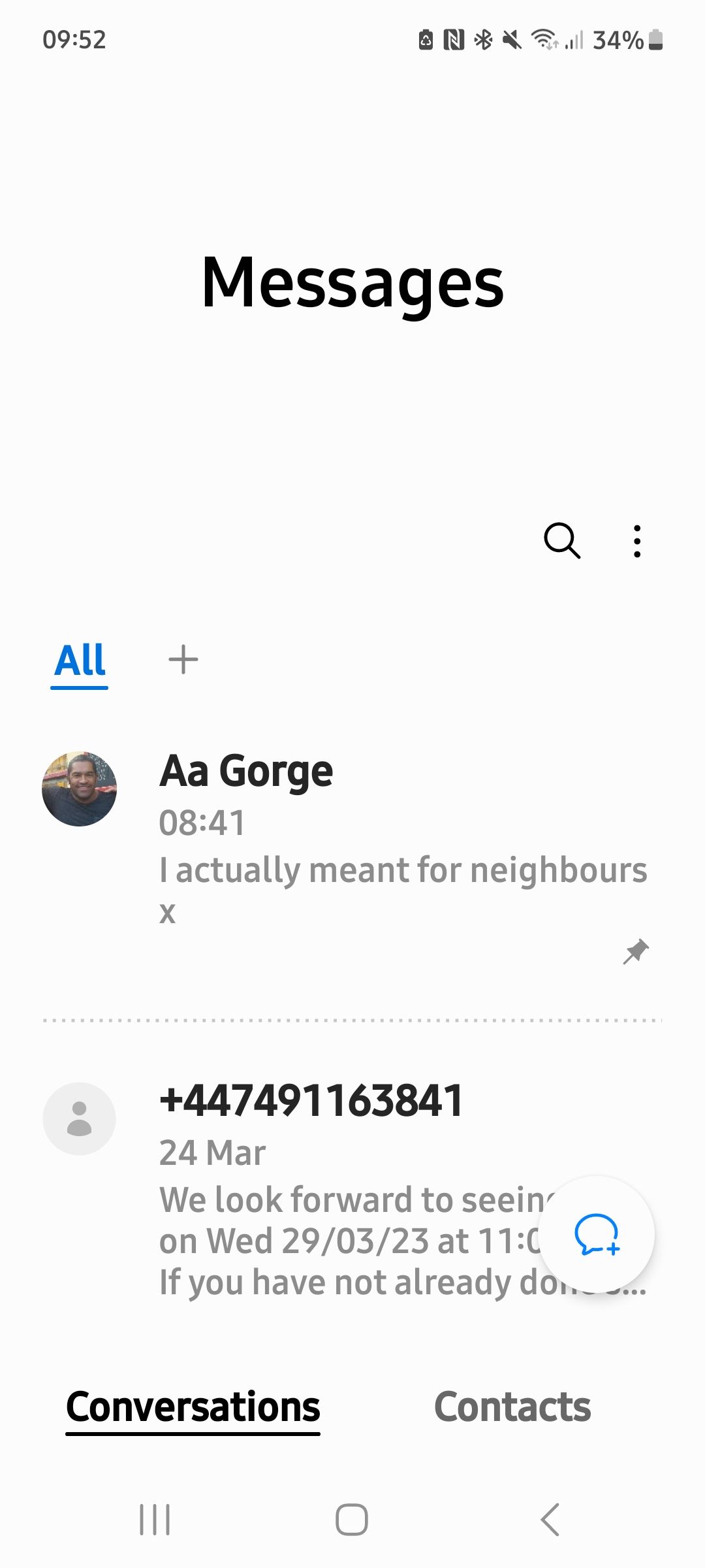 Messaging - Samsung Community