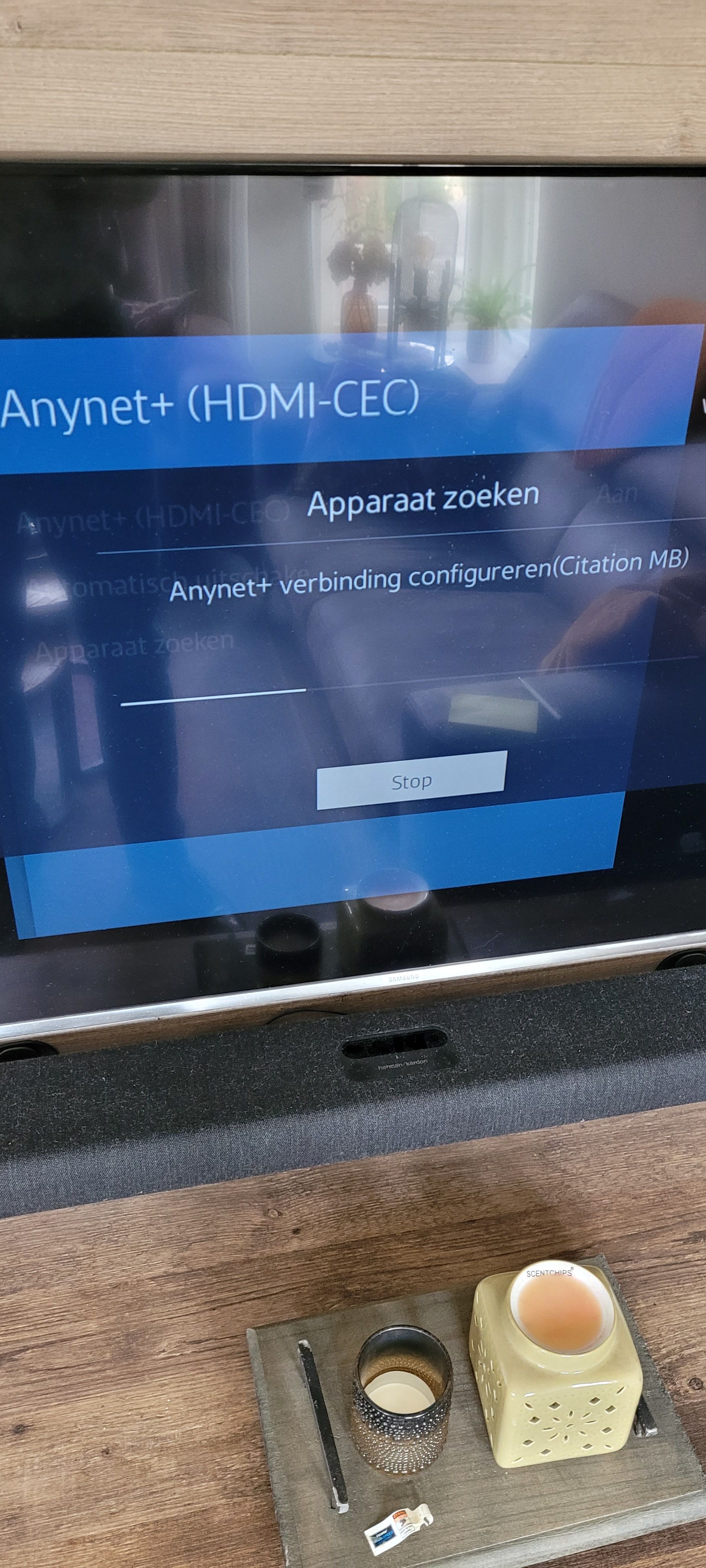 Opgelost Geluid via Soundbar van Harman Kardon werkt niet Samsung