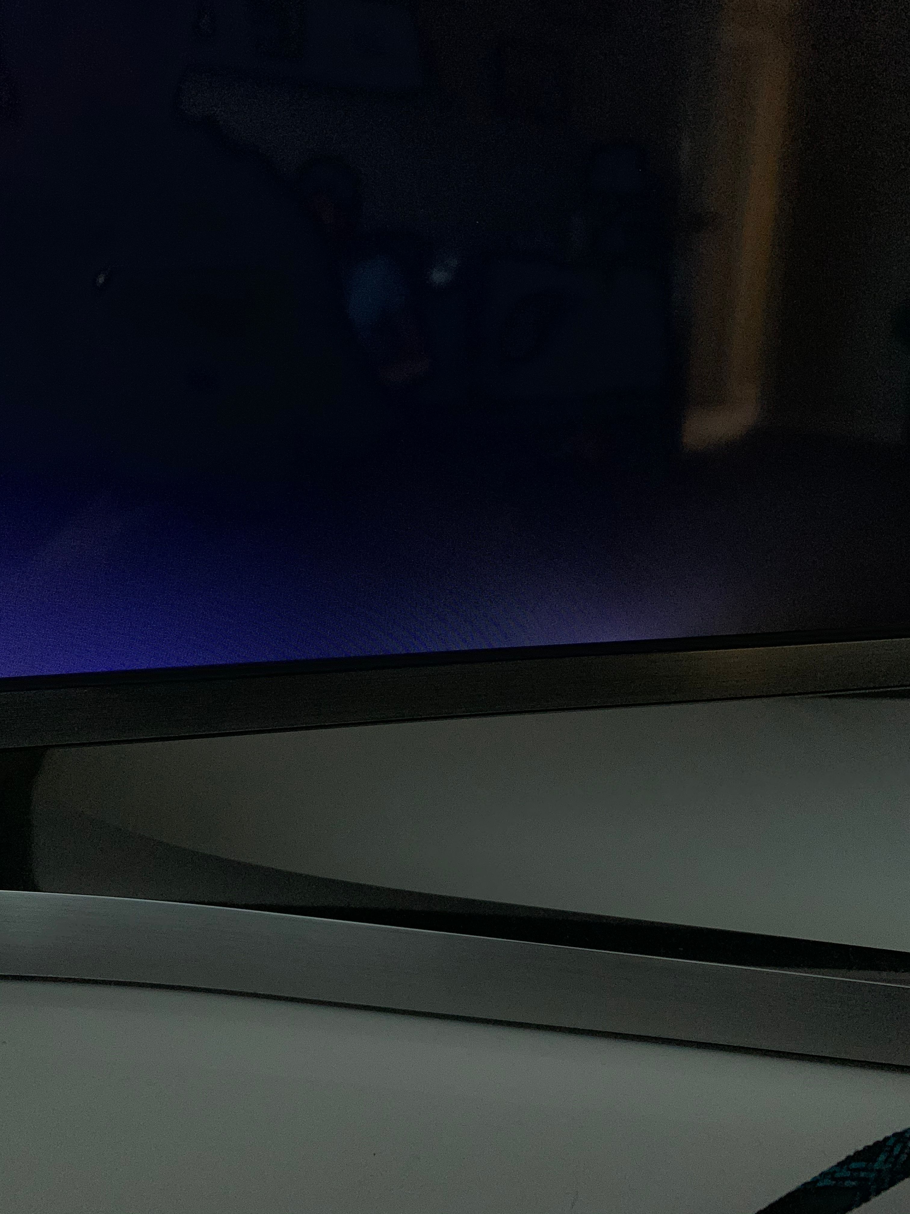 TV White Line bottom edge of screen... help Samsung Community
