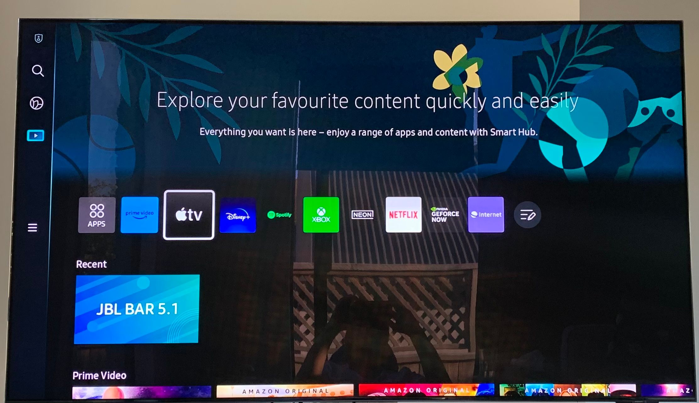 remove the Samsung TV Ad from homescreen Samsung Community