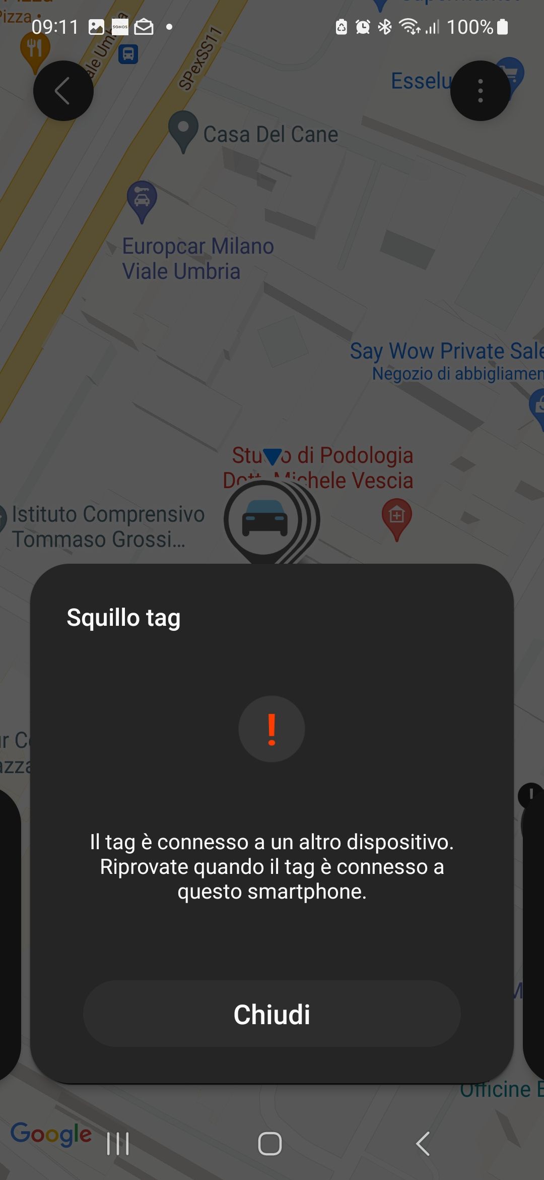 Smart Tag non suona Samsung Community
