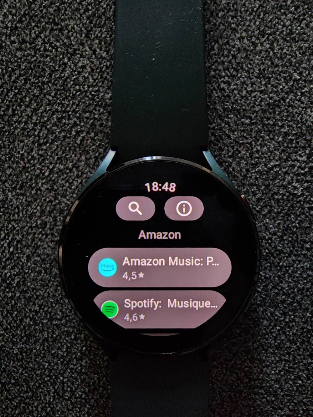 Samsung watch amazon music clearance