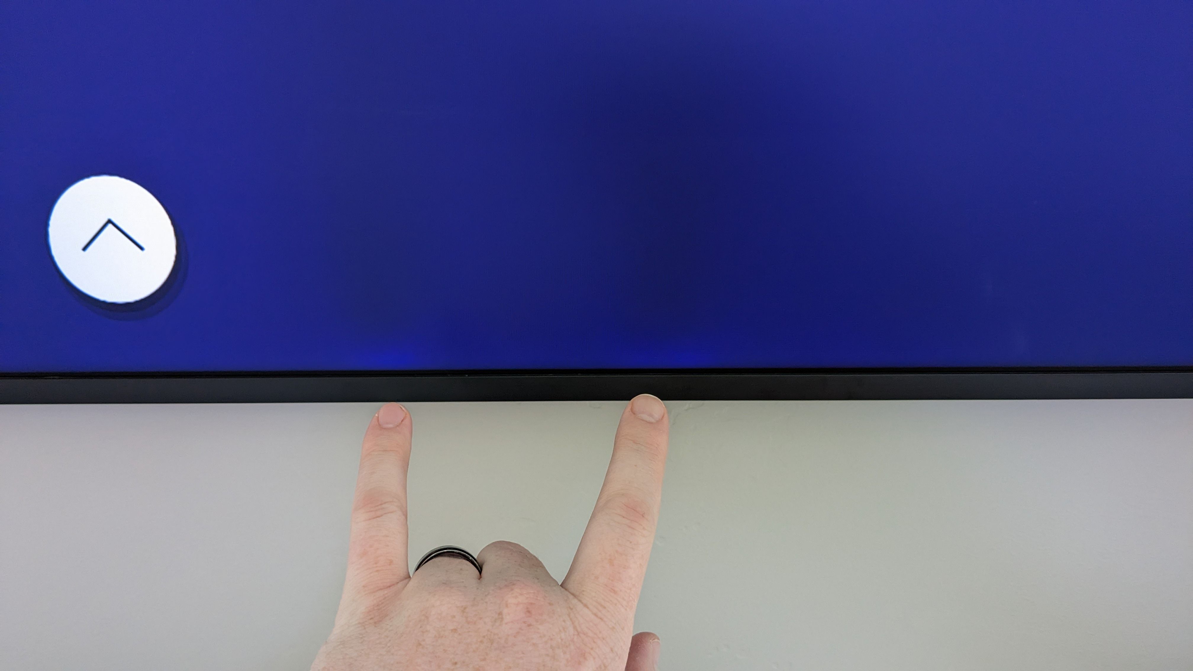 Screen overheating and almost melting bottom of TV FIRE HAZARD