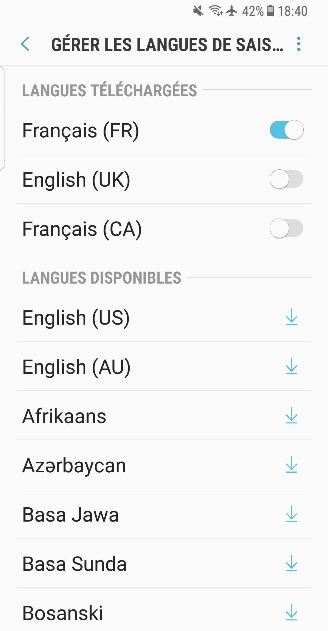 Résolu : Ajouter une langue au clavier - Samsung Community