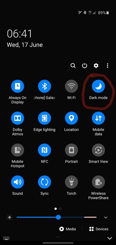 Dark mode causes spell check suggestions to be invisible in Samsung ...