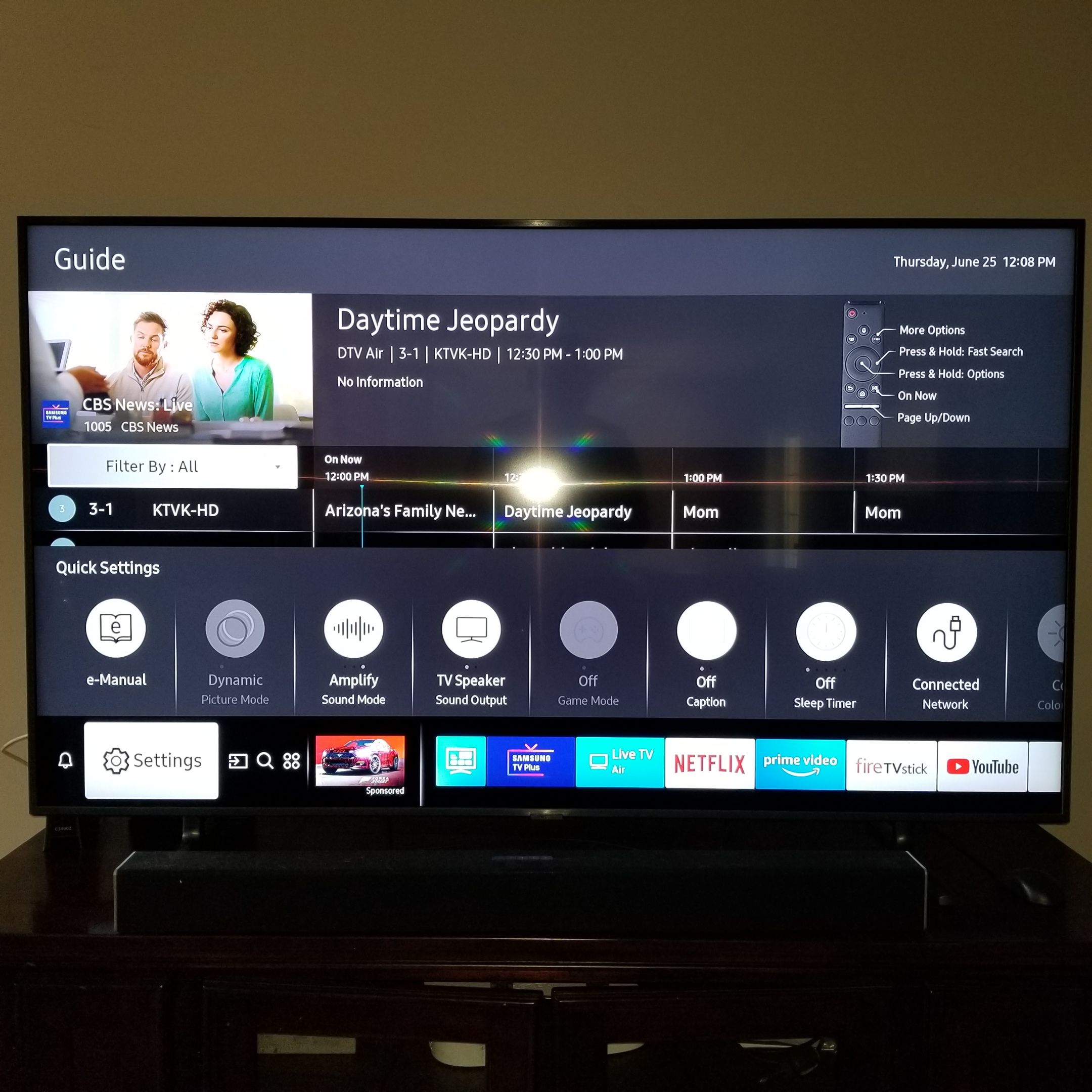 TV Plus will not load - Samsung Community