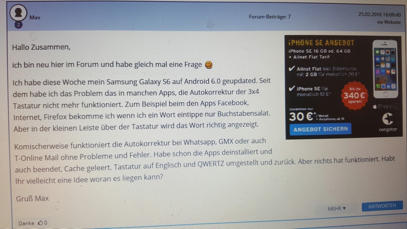 Samsung Galaxy 3x4 Tastatur T9 – Seite 2 - Samsung Community