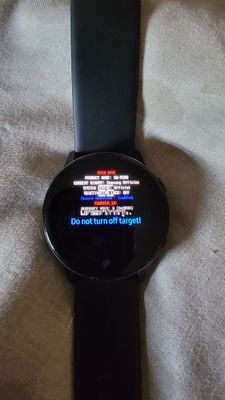 Galaxy watch stuck in reboot mode Samsung Community