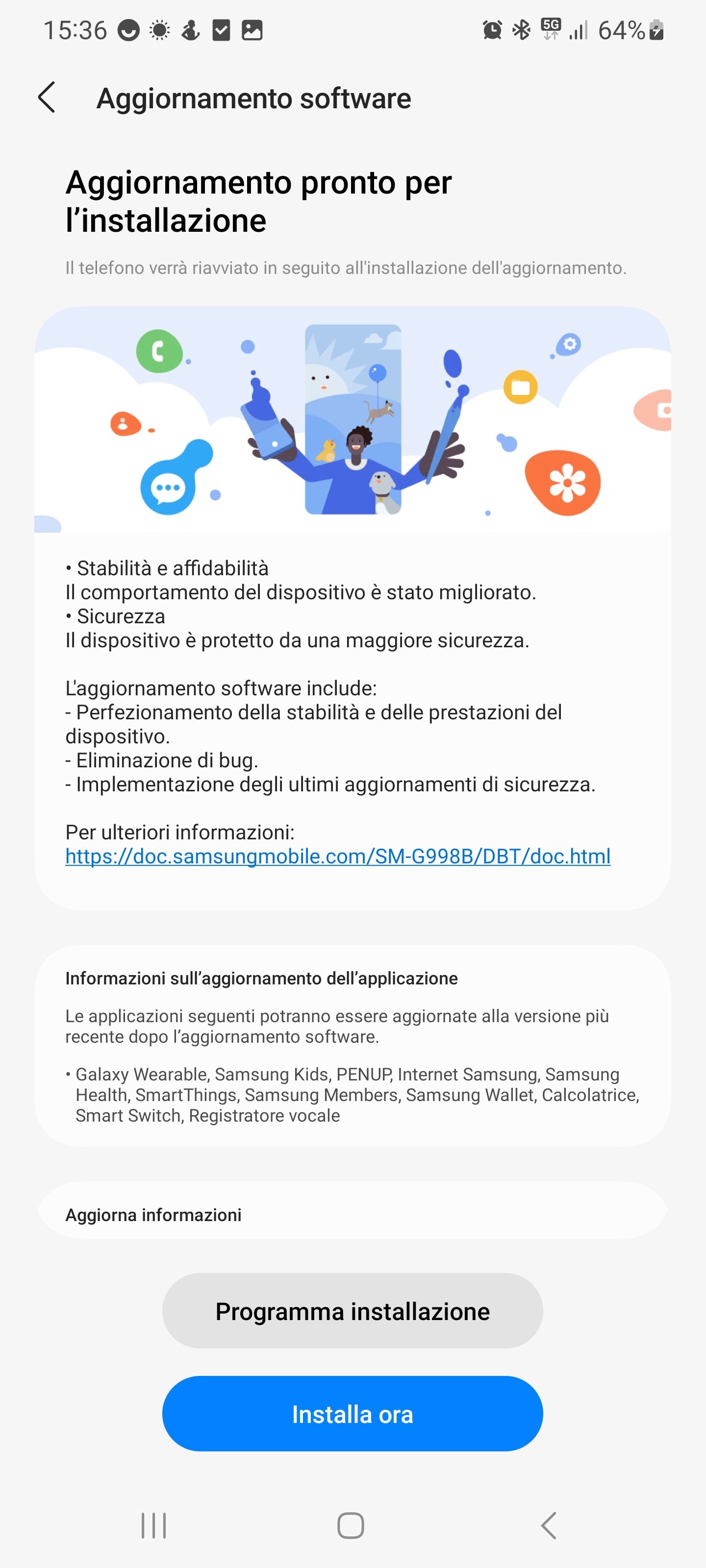 Aggiornamento Software S21 Ultra - Samsung Community