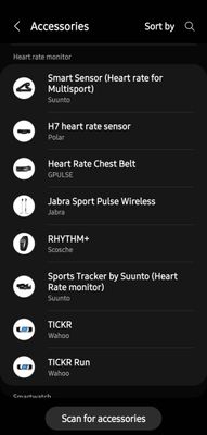 Samsung best sale health suunto