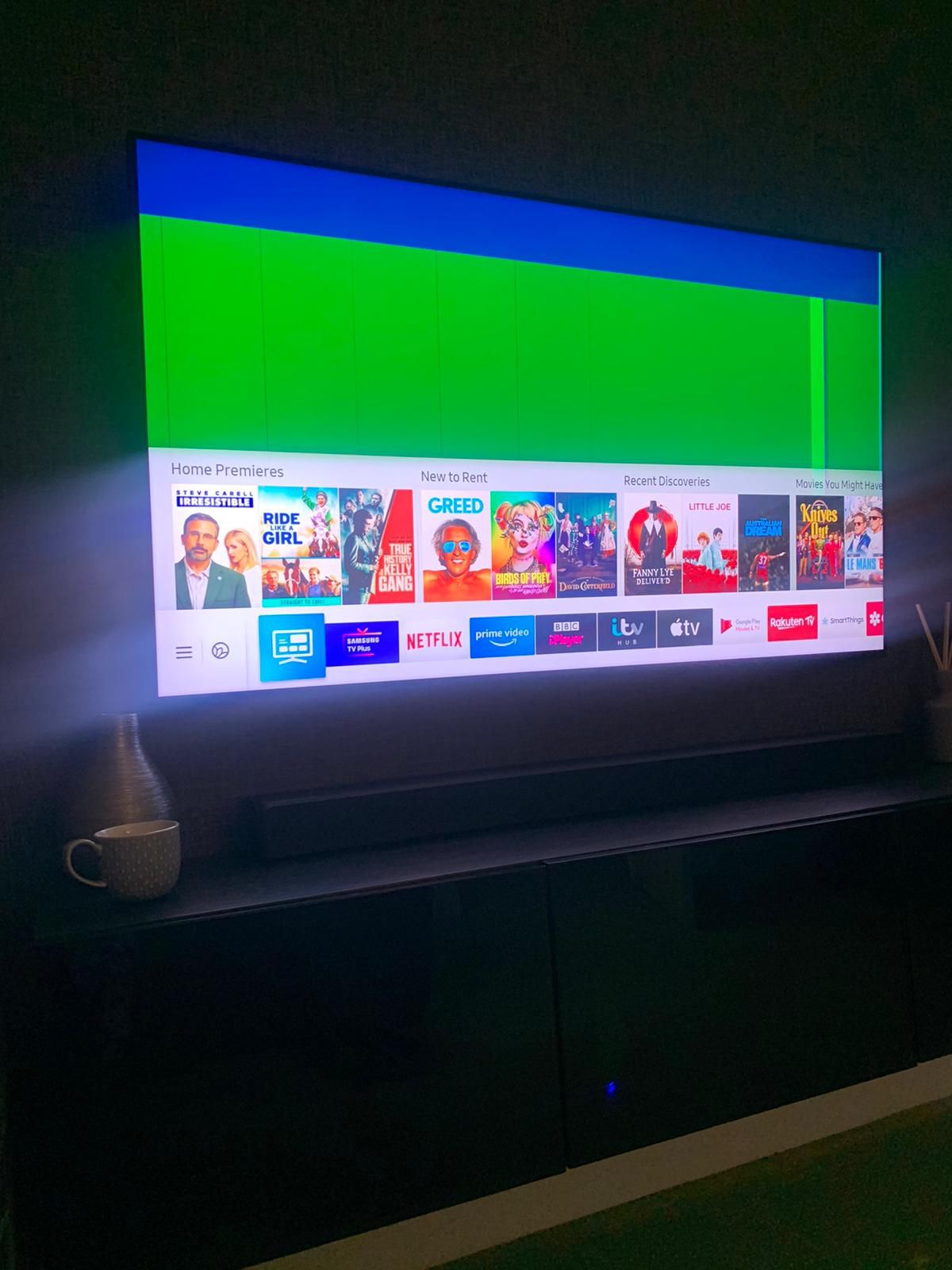 Green Screen QE65Q950R Samsung Community