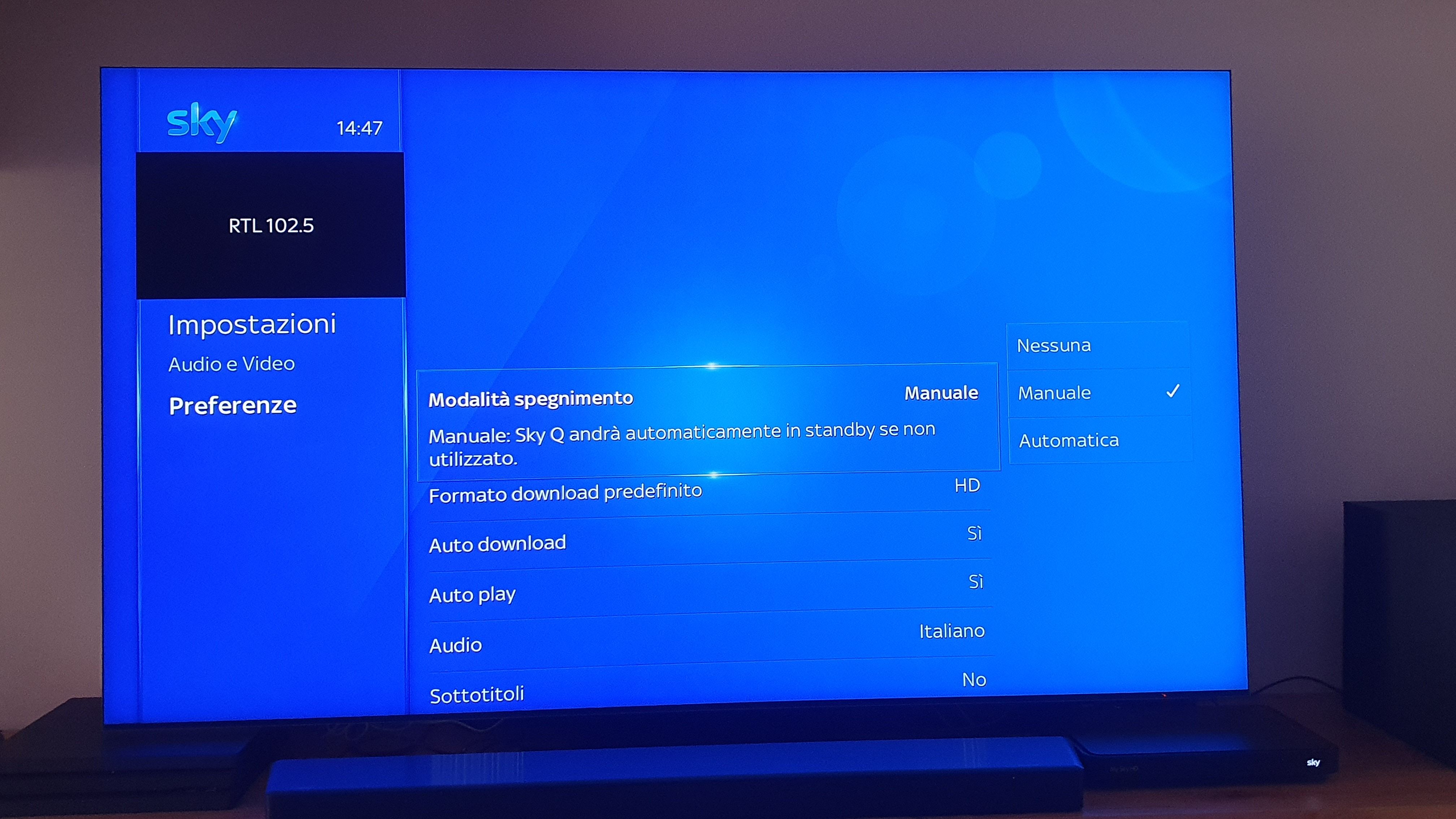 Problema accensione/decoder sky Q black - Samsung Community