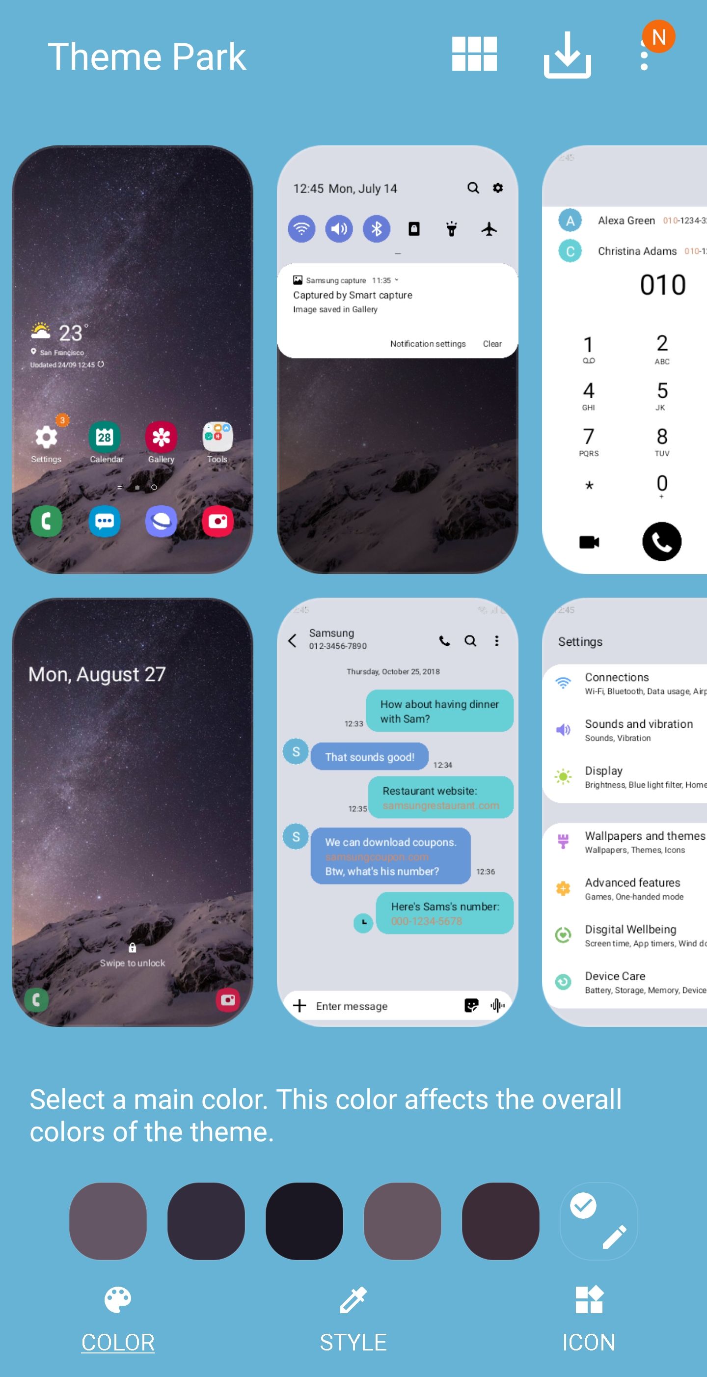 Đổi màu sắc cho tin nhắn trên điện thoại Samsung sẽ khiến trải nghiệm của bạn thêm phần thú vị và độc đáo. Thông qua Samsung Community, bạn sẽ được hướng dẫn cách thực hiện thao tác này một cách chi tiết và dễ hiểu. Hãy xem các hình ảnh liên quan để có thêm kinh nghiệm.