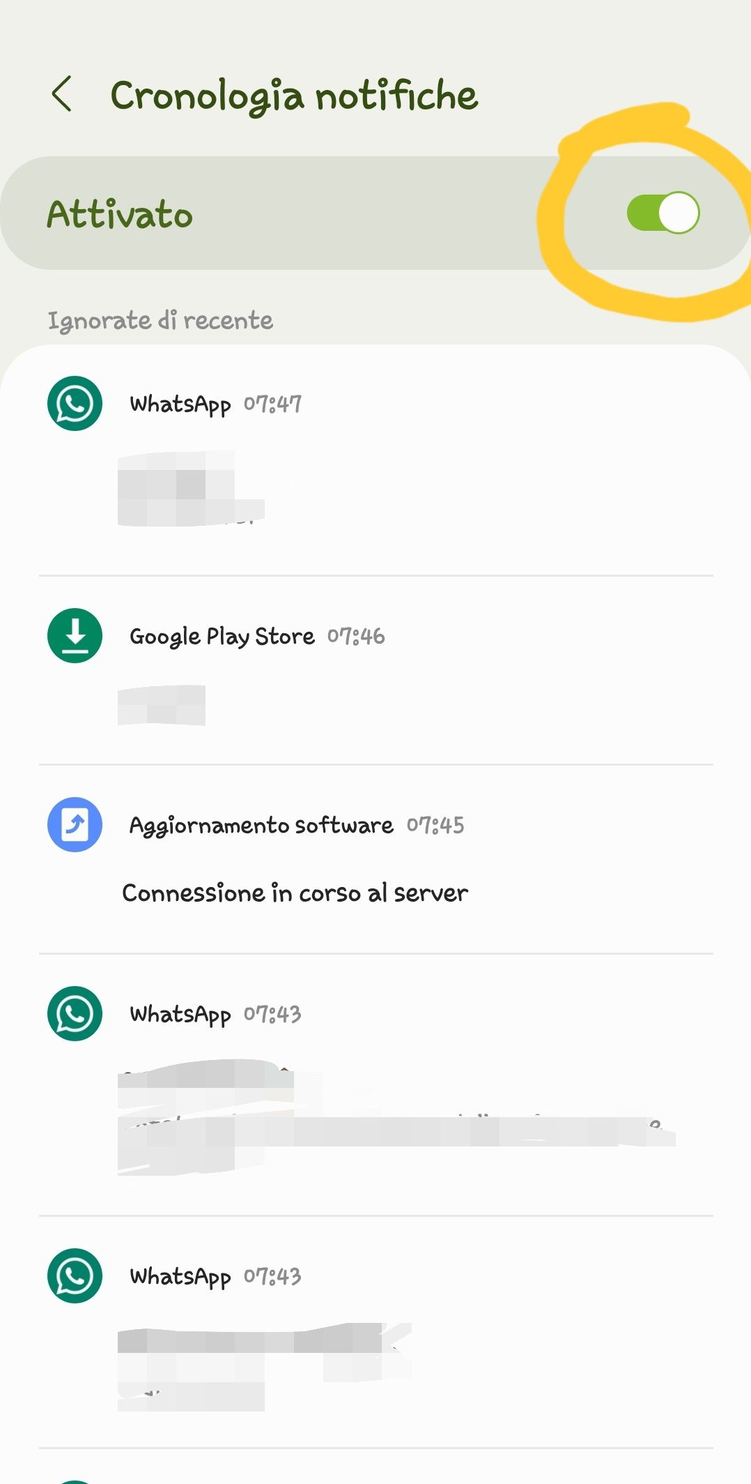 Dopo il riavvio non ci sono le notifiche Samsung Community