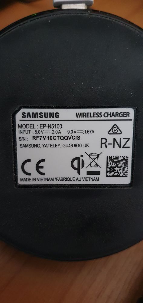 Is This Samsung EP-N5100 Wireless Charger Stand Genuine? - Samsung Community