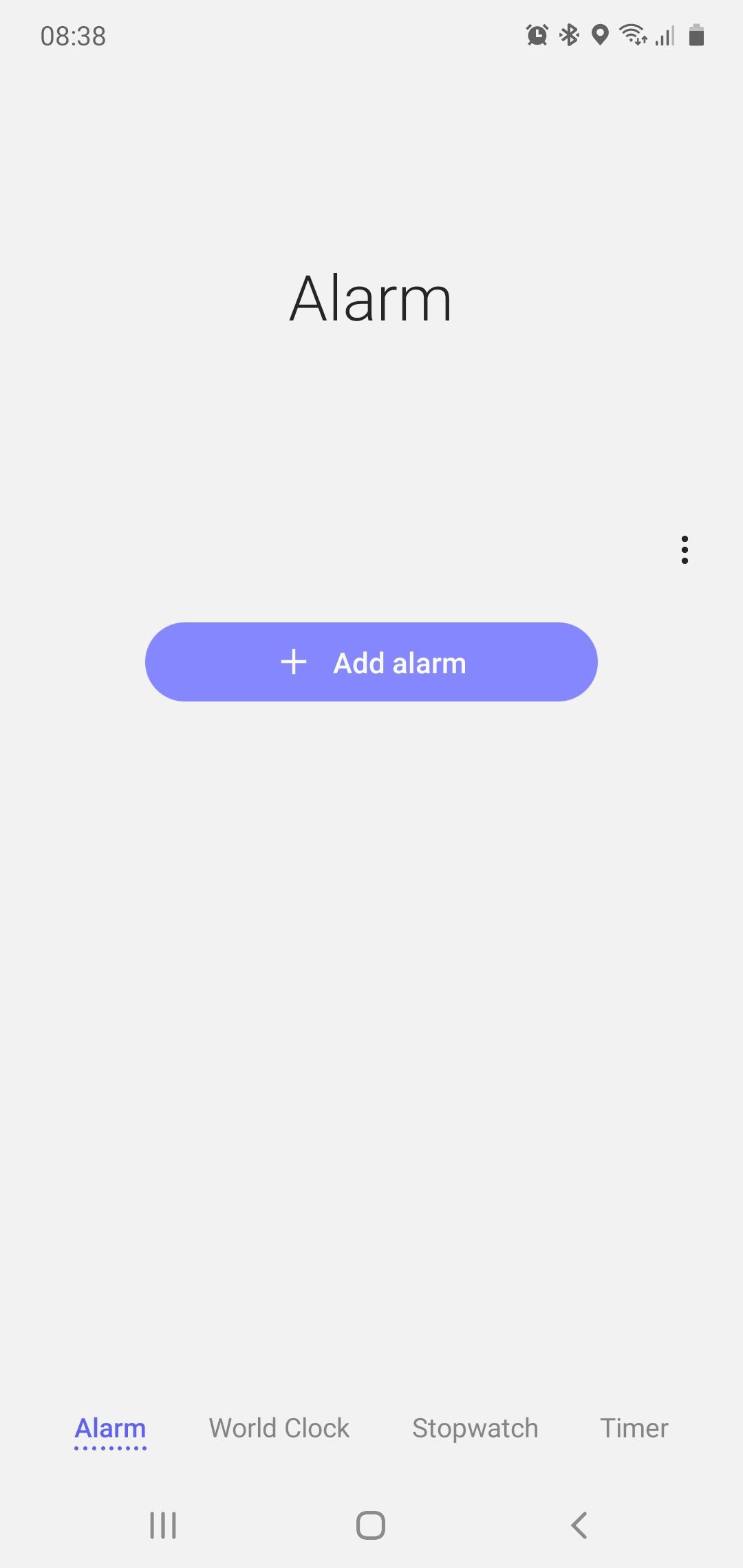 I can't turn off alarm - Samsung Community