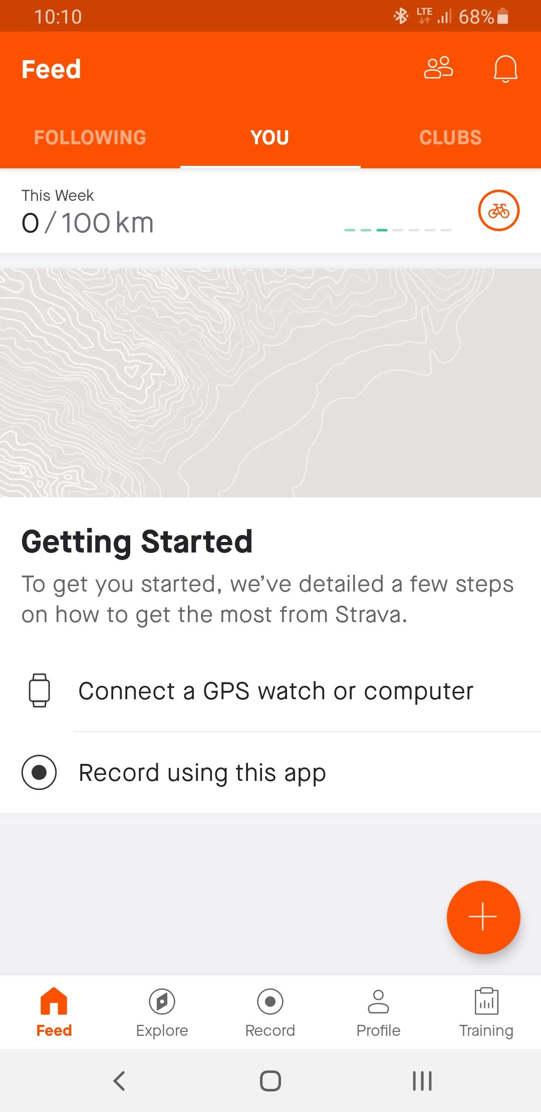 strava for galaxy watch