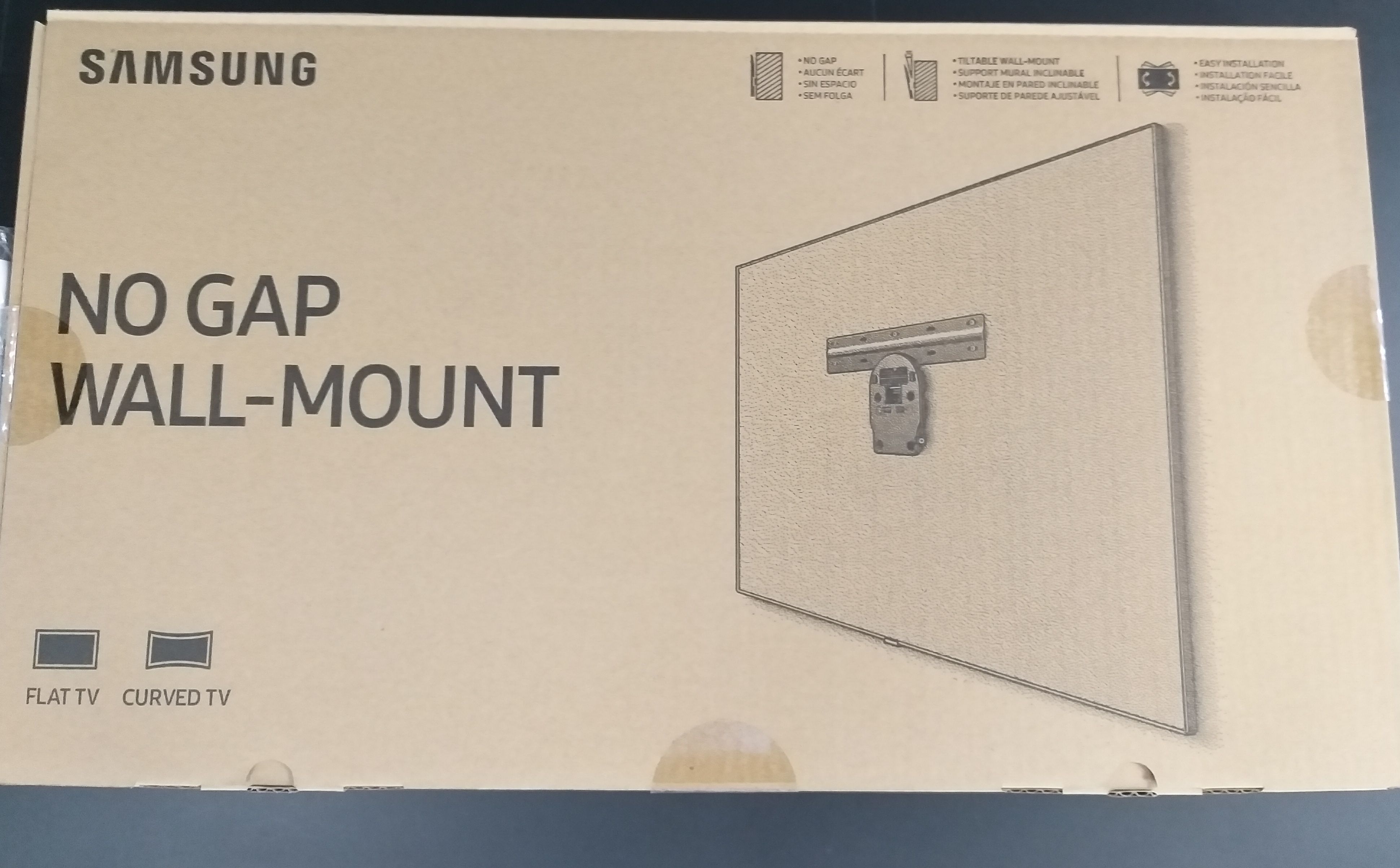 Samsung falikonzol - No Gap Wall-mount - Samsung Community