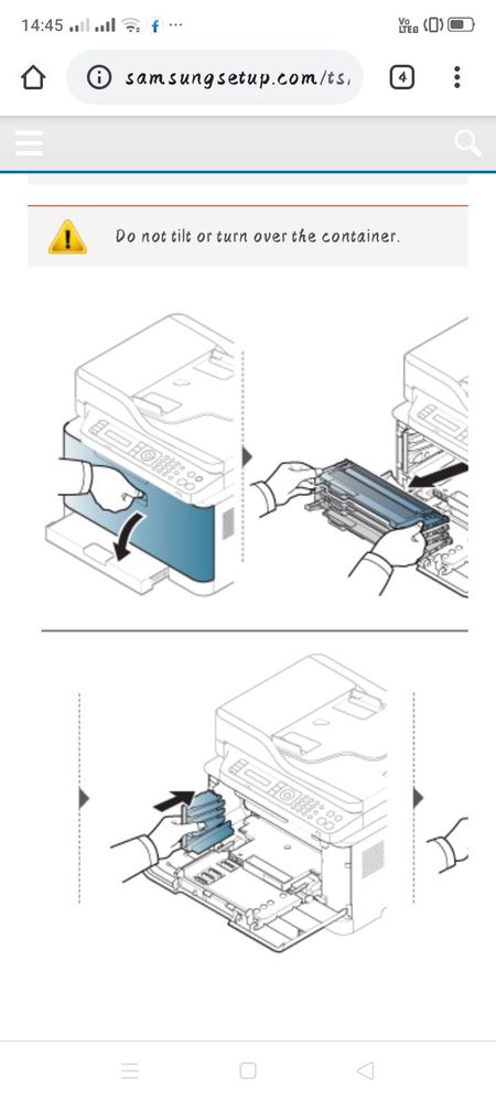 C480FW Printer spuriously showing "Install Toner" - Samsung Community
