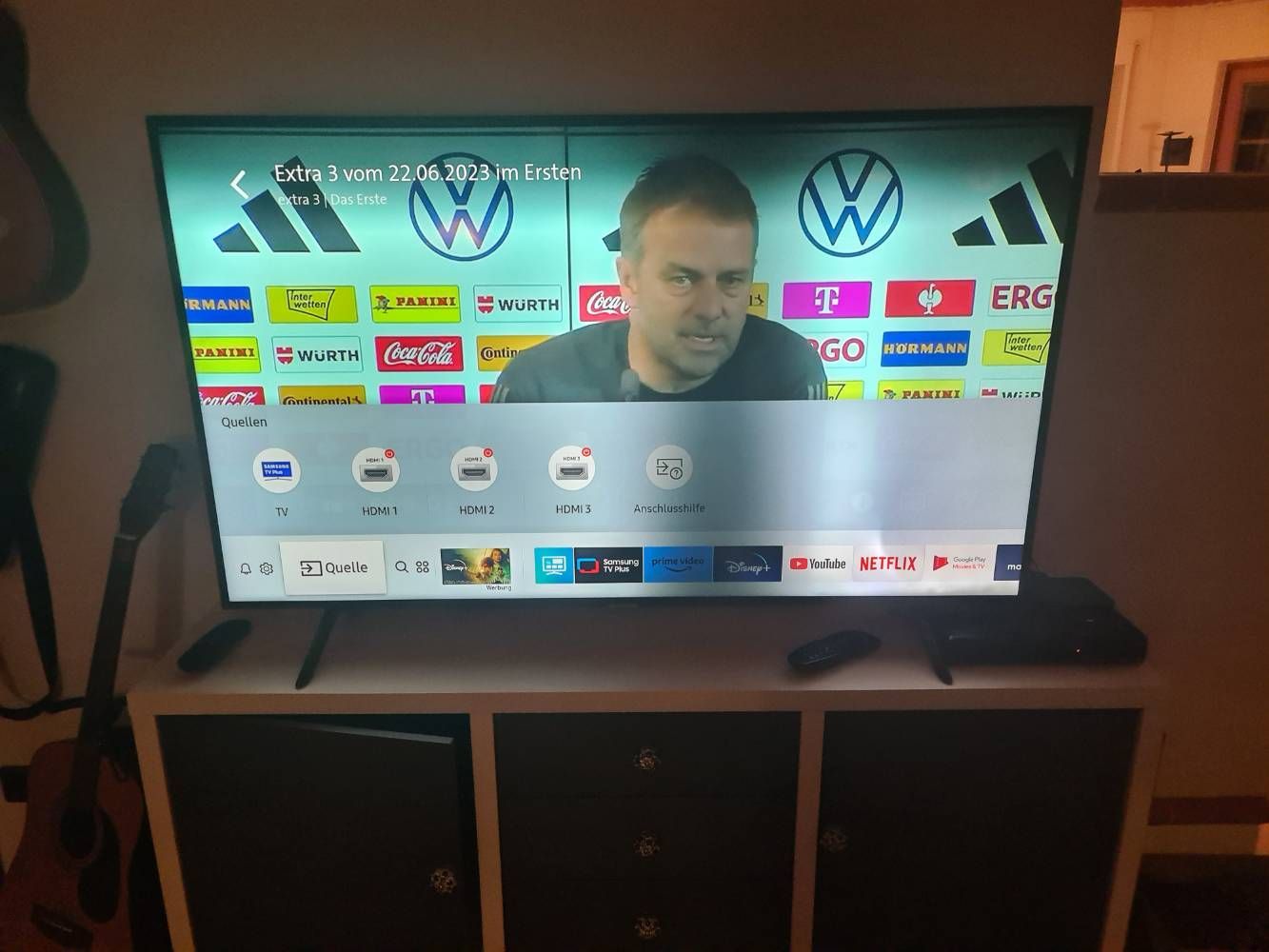 Unser Fernseher hat ein sehr seltsames Bildproblem. - Samsung Community