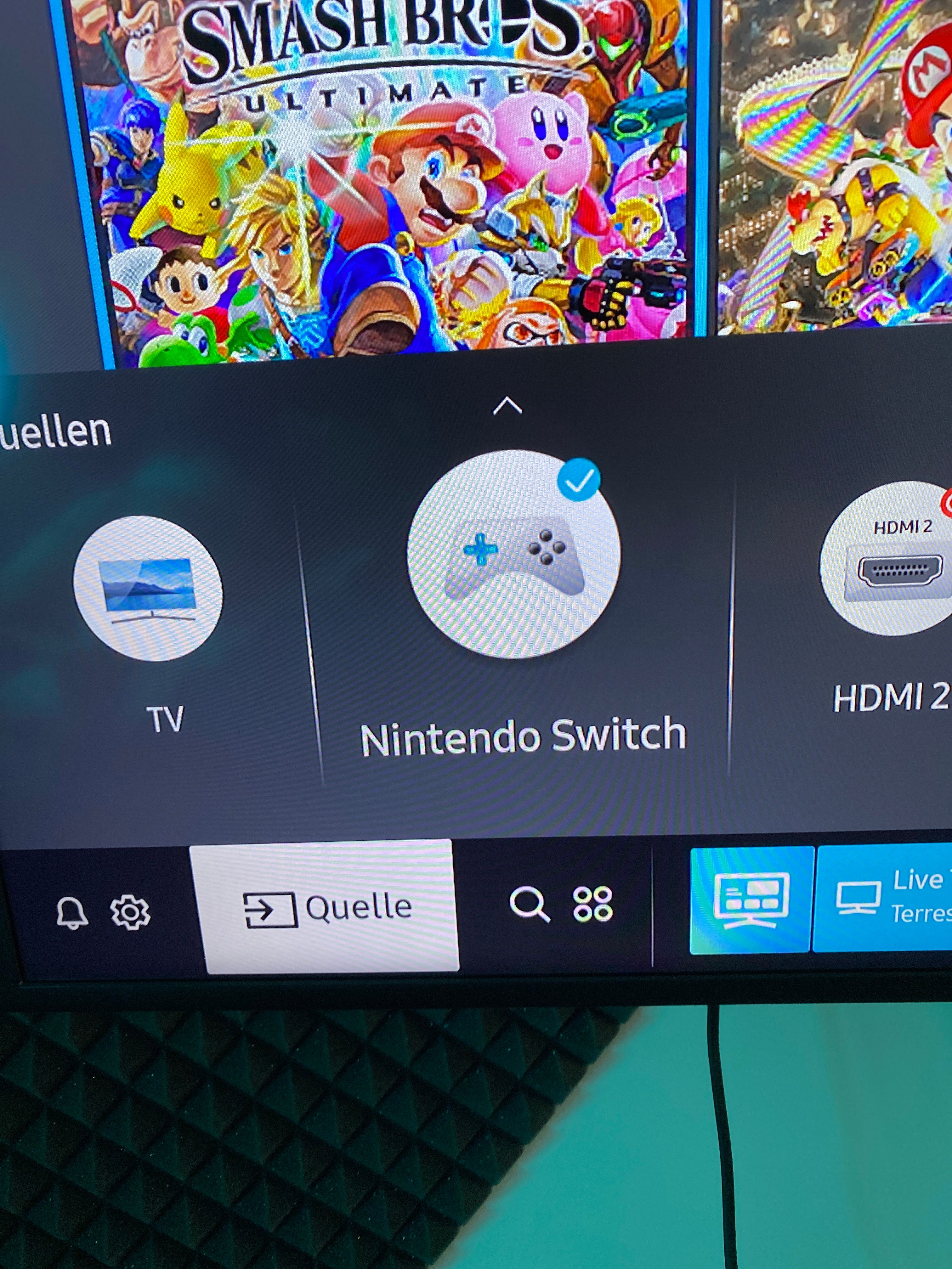Mein TV erkennt meine Nintendo Switch nicht. Samsung Community
