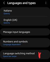Cambiare lingua tastiera samsung - Samsung Community